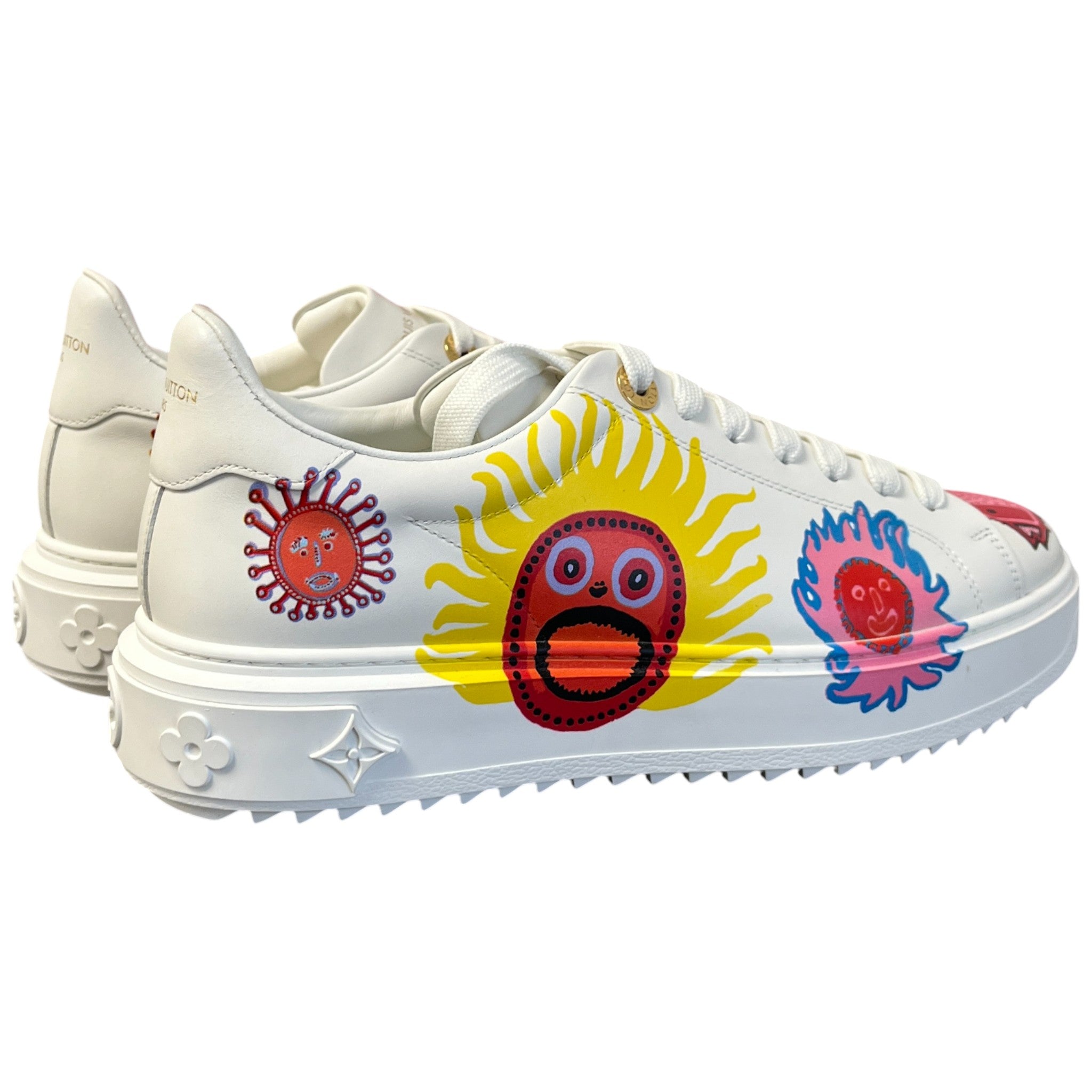 Women's X Yayoi Kusama Time Out Low Trainers White Size EU 38 / UK 5