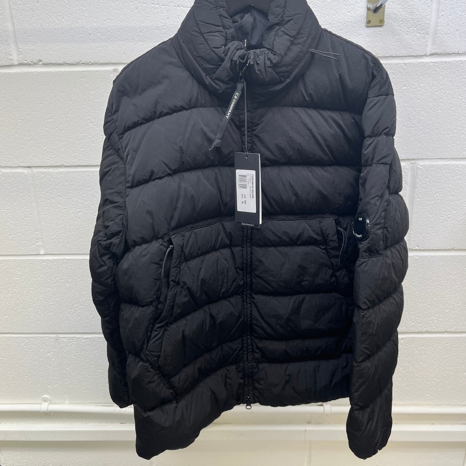 Men's Eco-Chrome R Down Jacket Black Size IT 50 / L