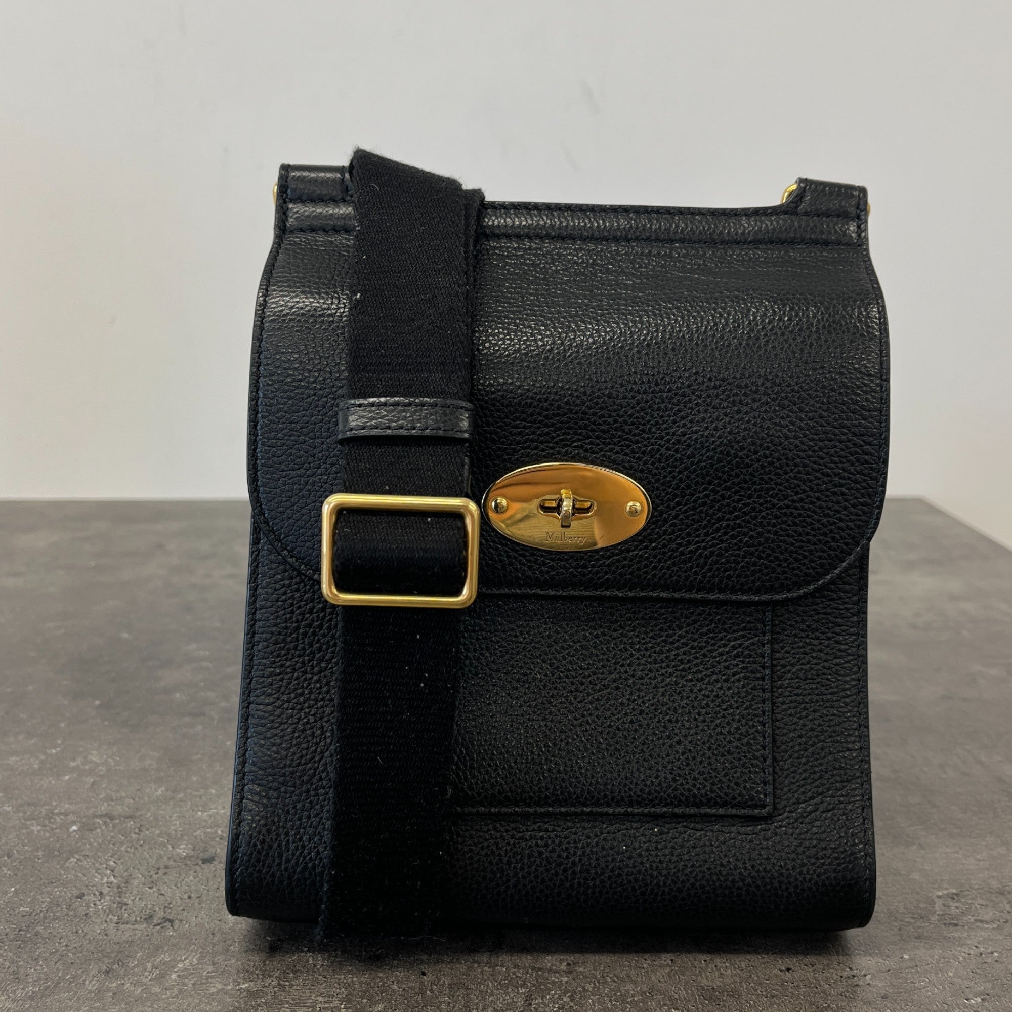 Men's Small Antony Crossbody Bag Black