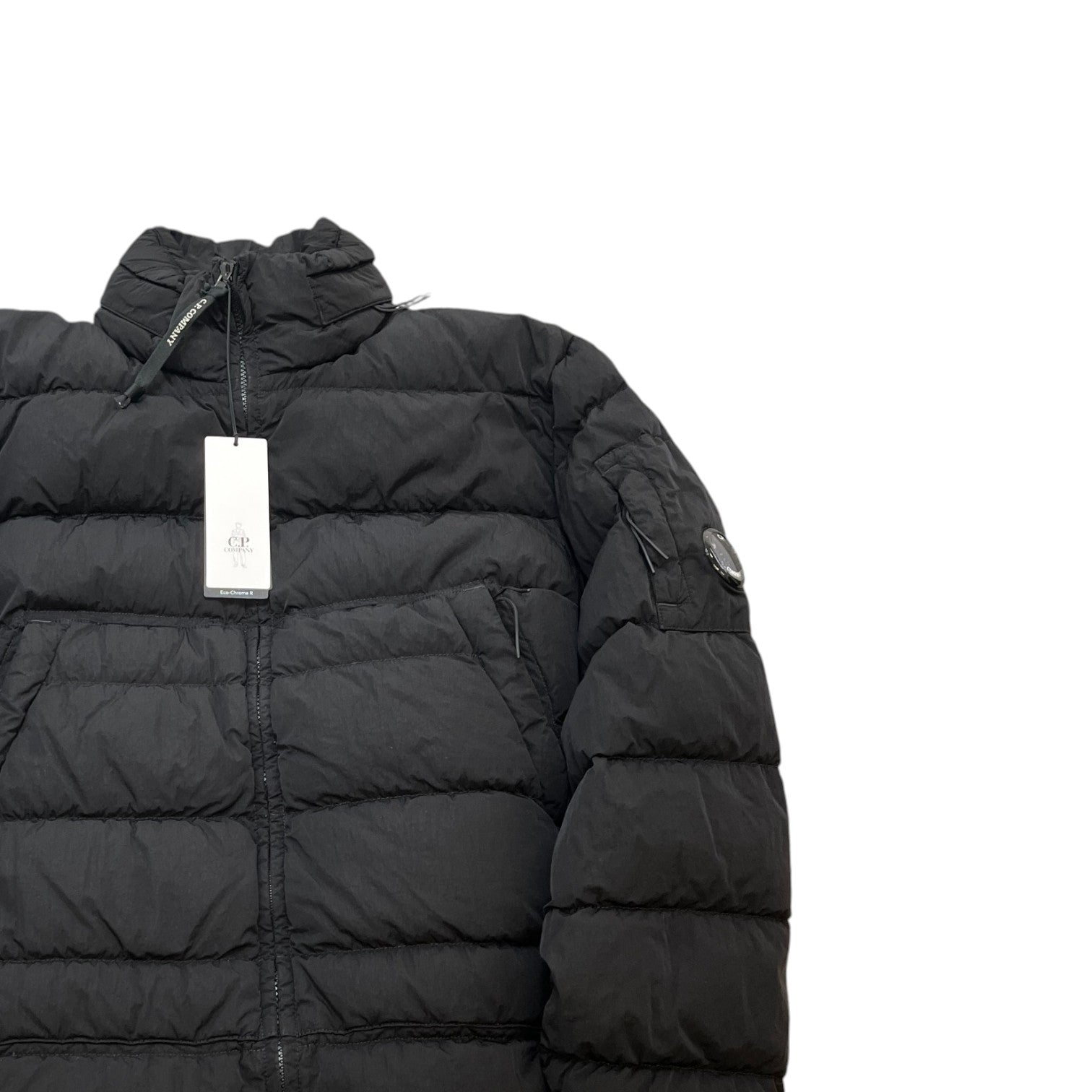 Men's Eco-Chrome R Down Jacket Black Size IT 50 / L