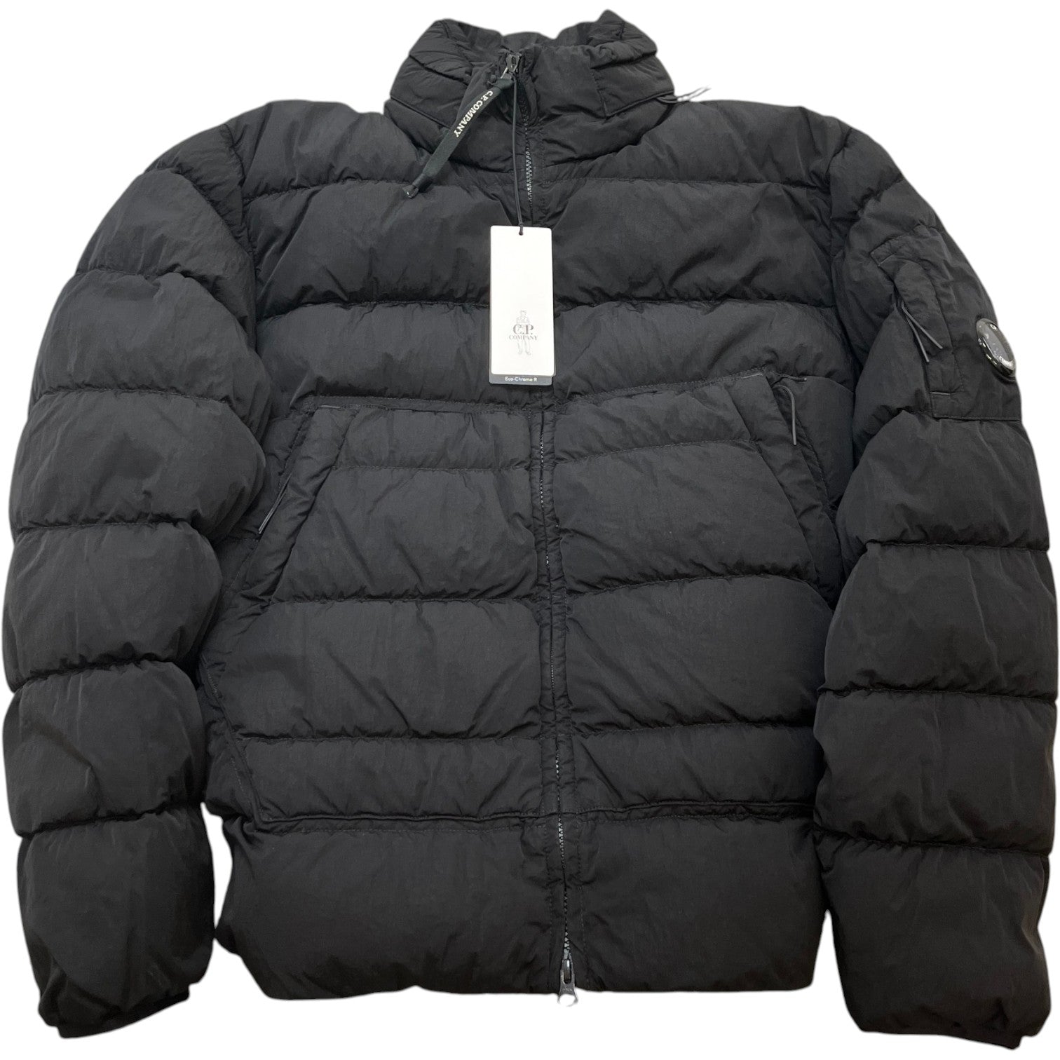 Men's Eco-Chrome R Down Jacket Black Size IT 50 / L