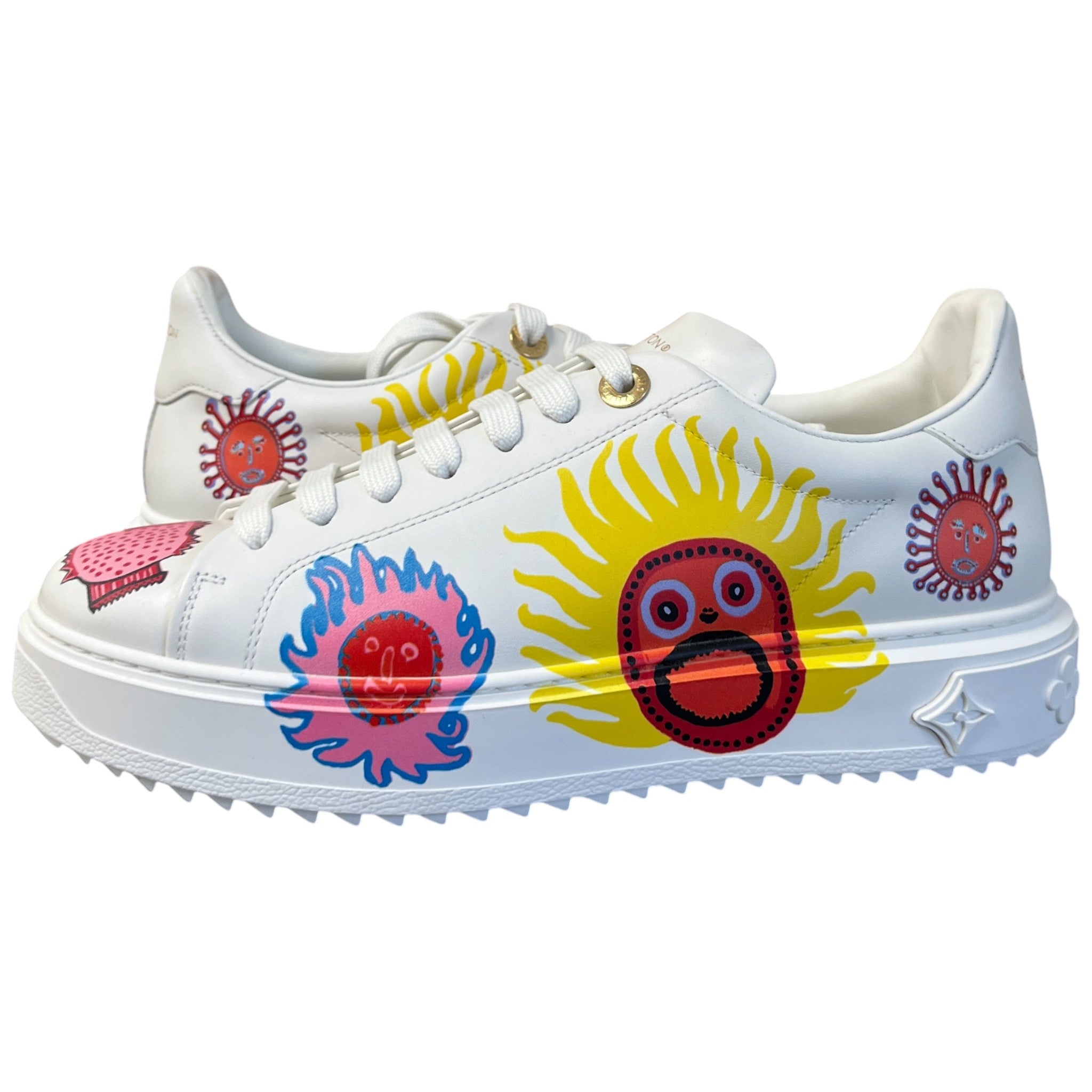Women's X Yayoi Kusama Time Out Low Trainers White Size EU 38 / UK 5