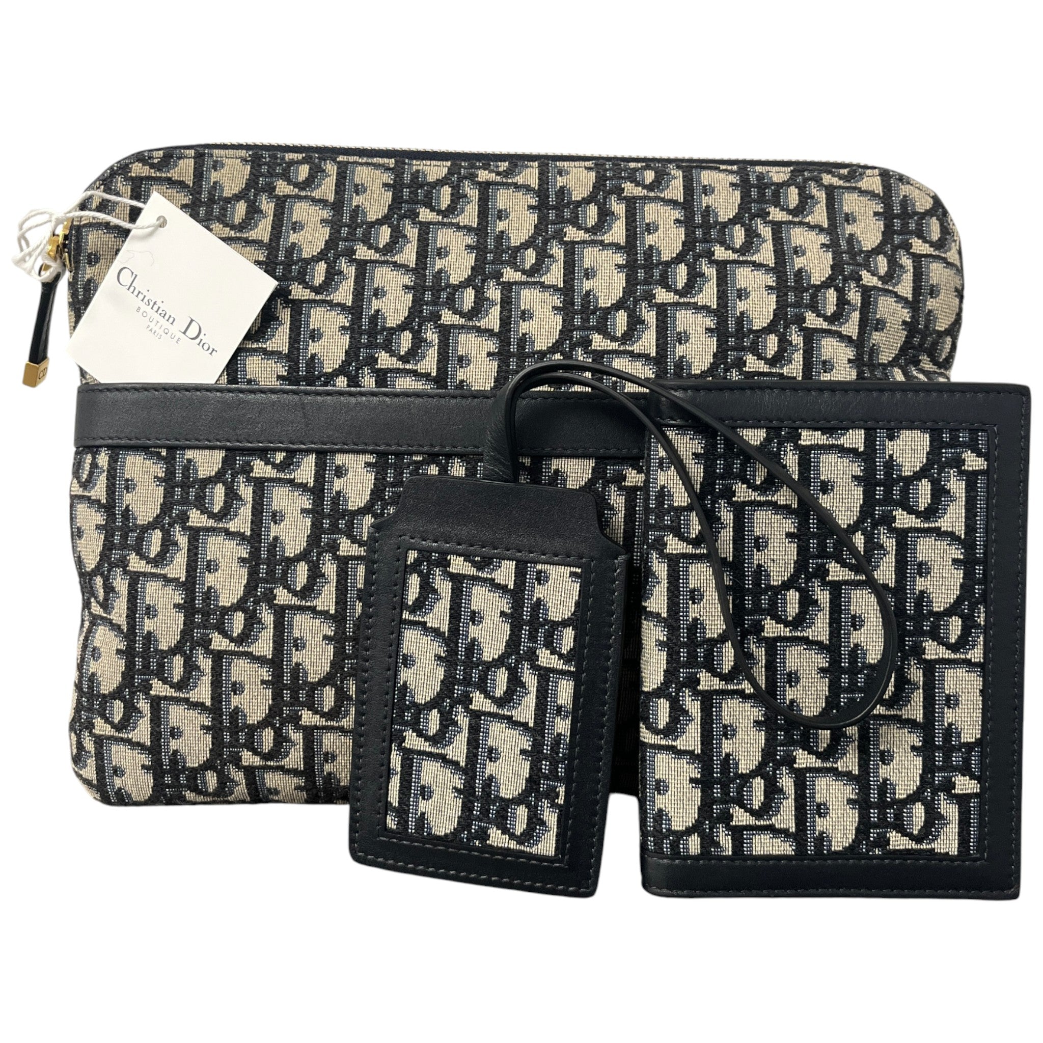 Men's Oblique Travel Kit Bag Navy