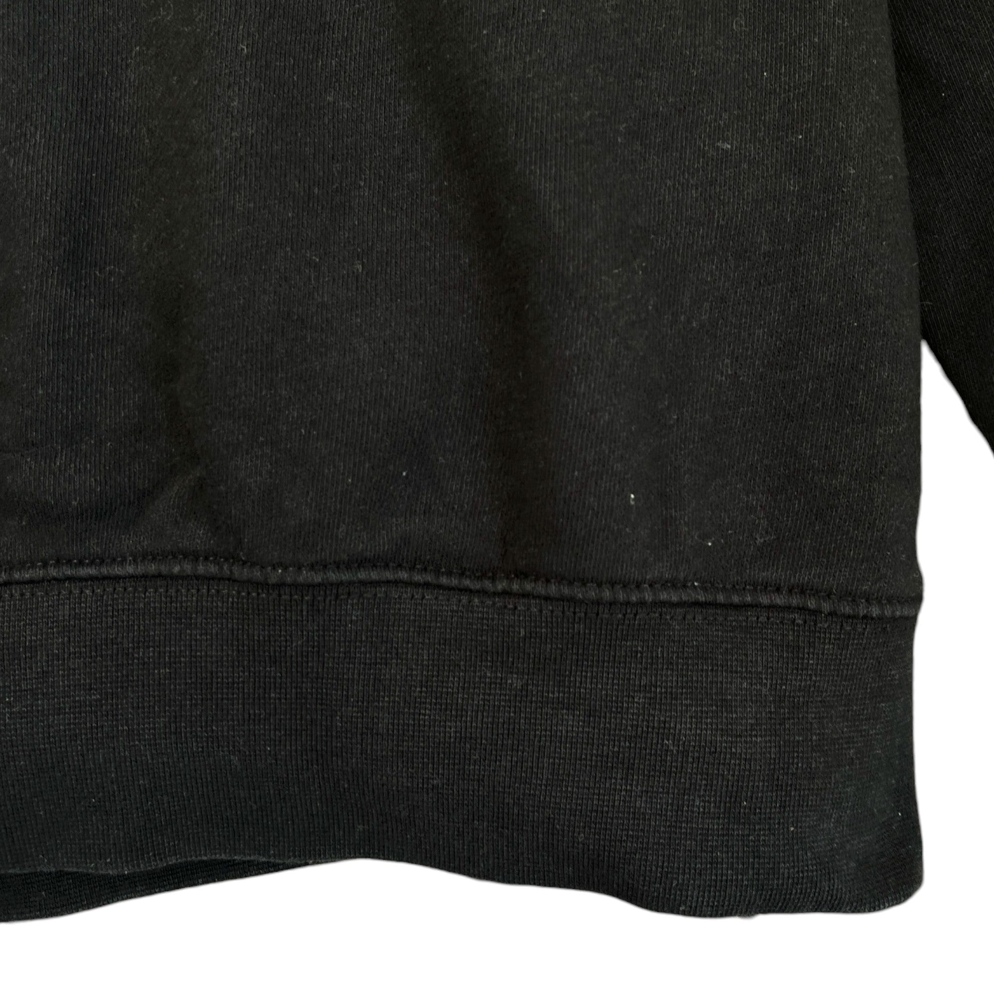 Men's Rubber Logo Polo Shirt Black Size L