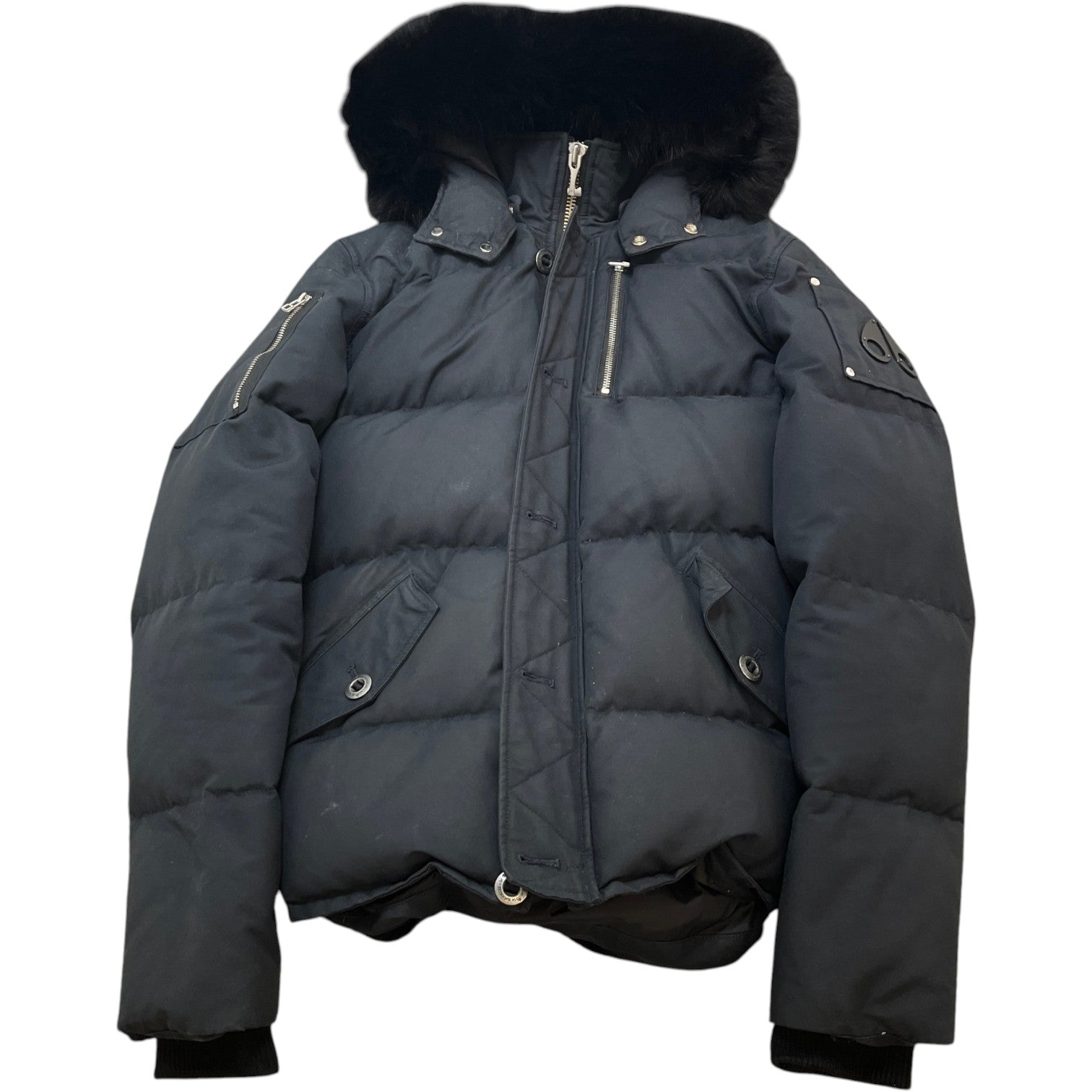 Men's 3Q Down Jacket Black Size L