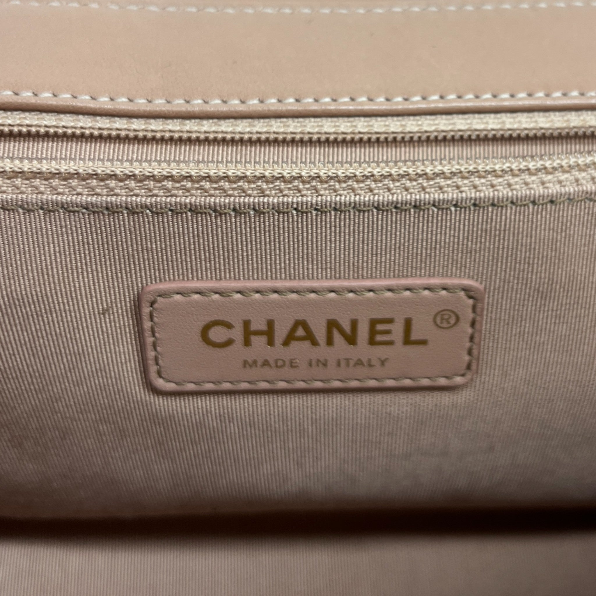 Women's Chevron Cc Top Handle Bag Pink