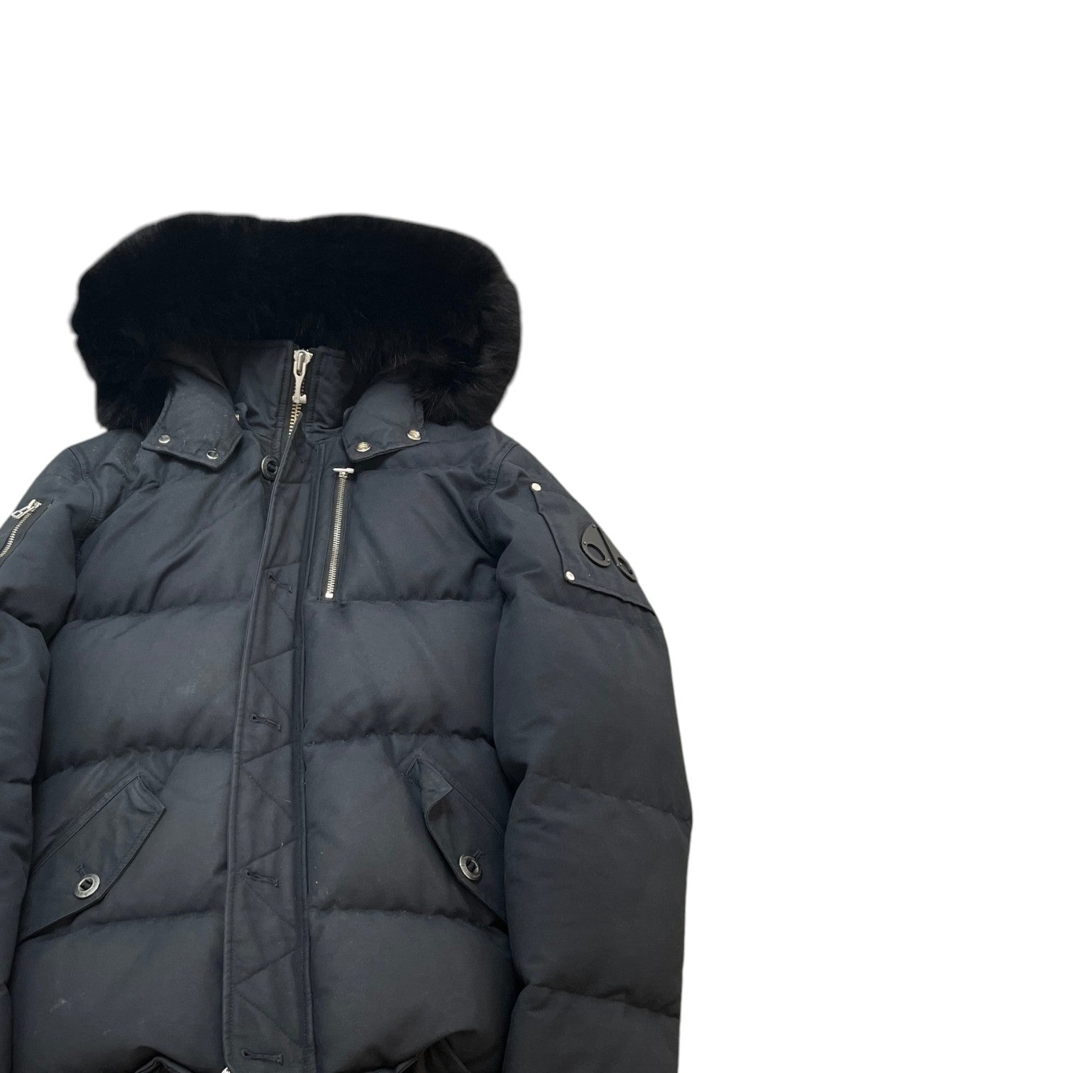 Men's 3Q Down Jacket Black Size L
