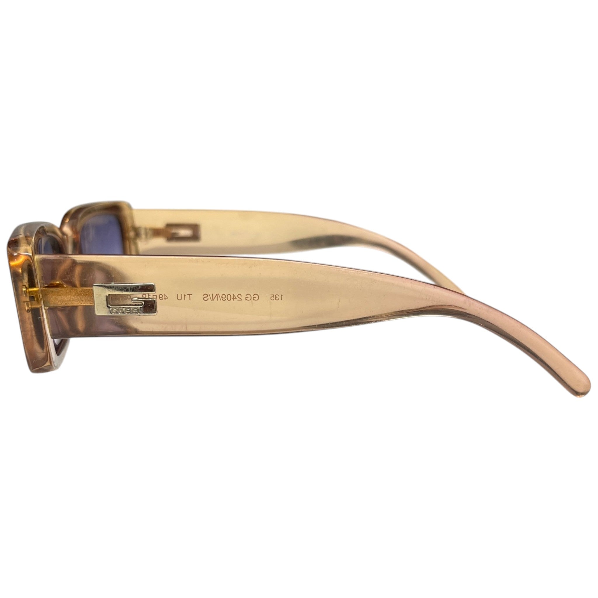 Women's Gg 2409/N/S Vintage Gradient Sunglasses Brown
