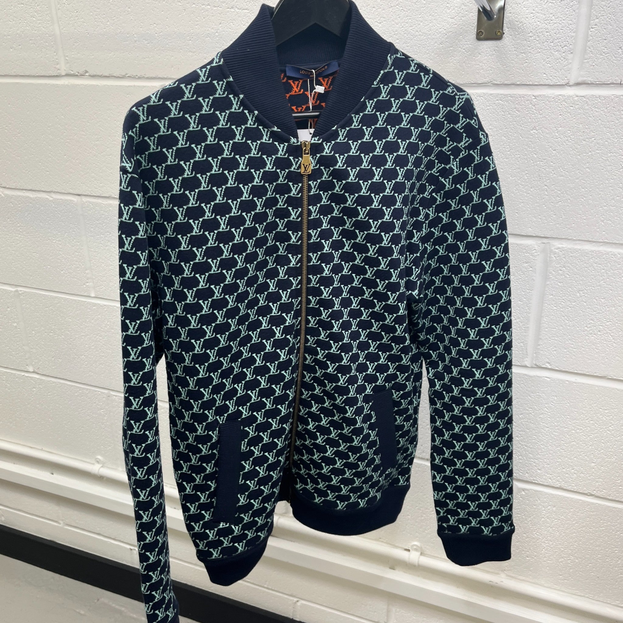 Men's Double Face Jacket Navy Size L