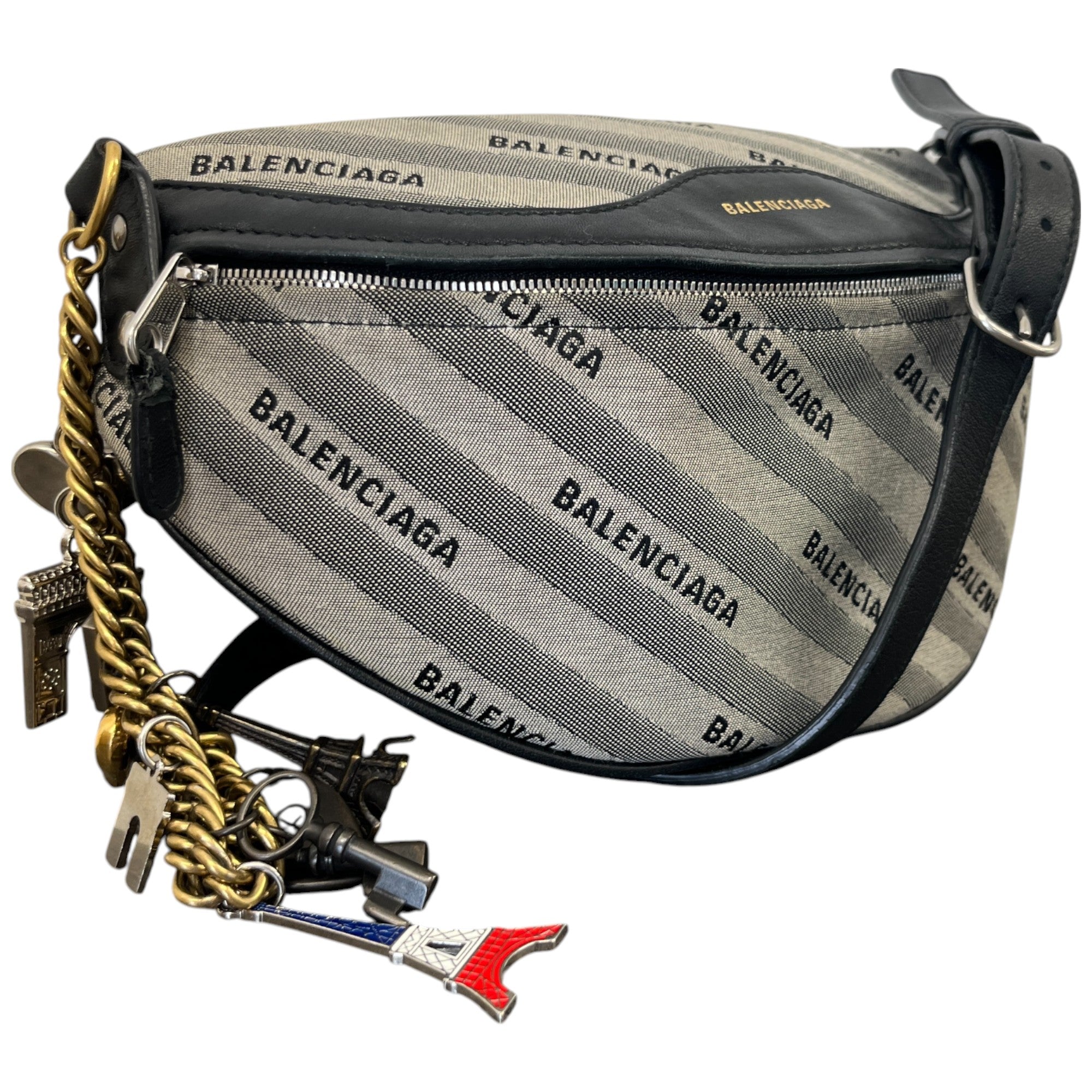 Women's Souvenir Xs Paris Charms Belt Bag Grey