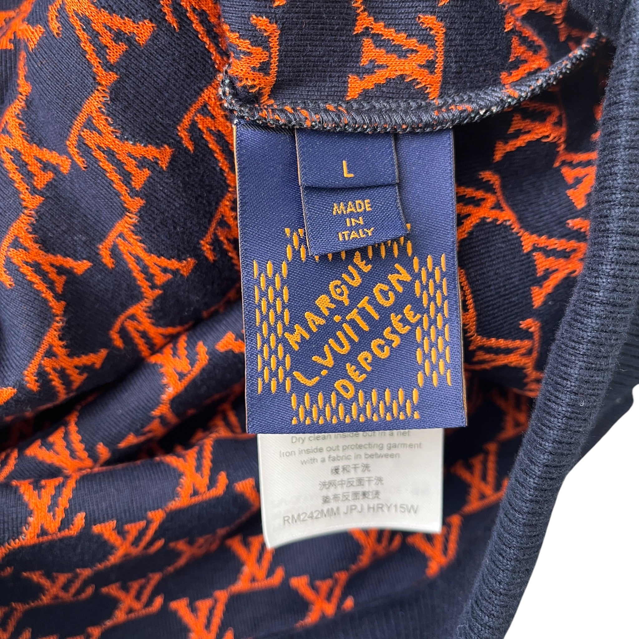 Men's Double Face Jacket Navy Size L