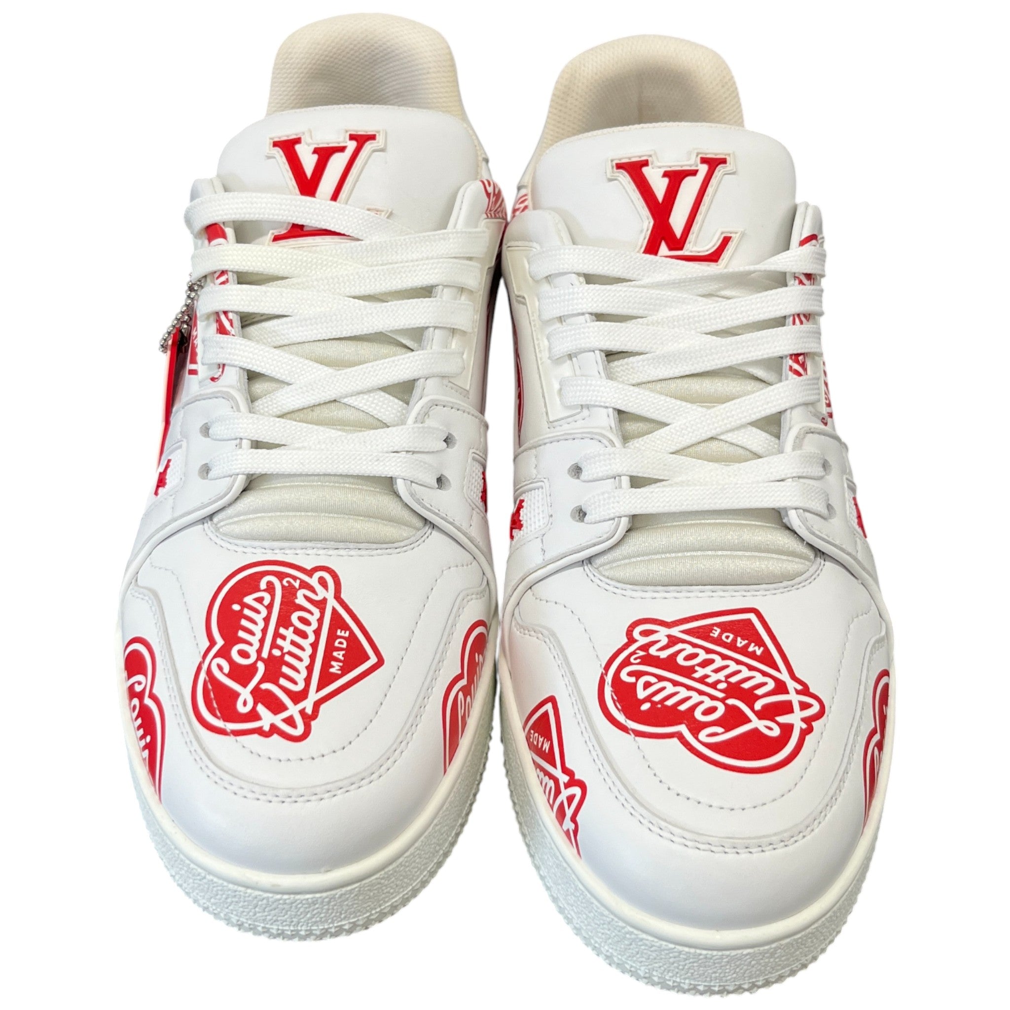 Men's Nigo Lv Made Low Trainers White Size EU 40.5 / UK 6.5