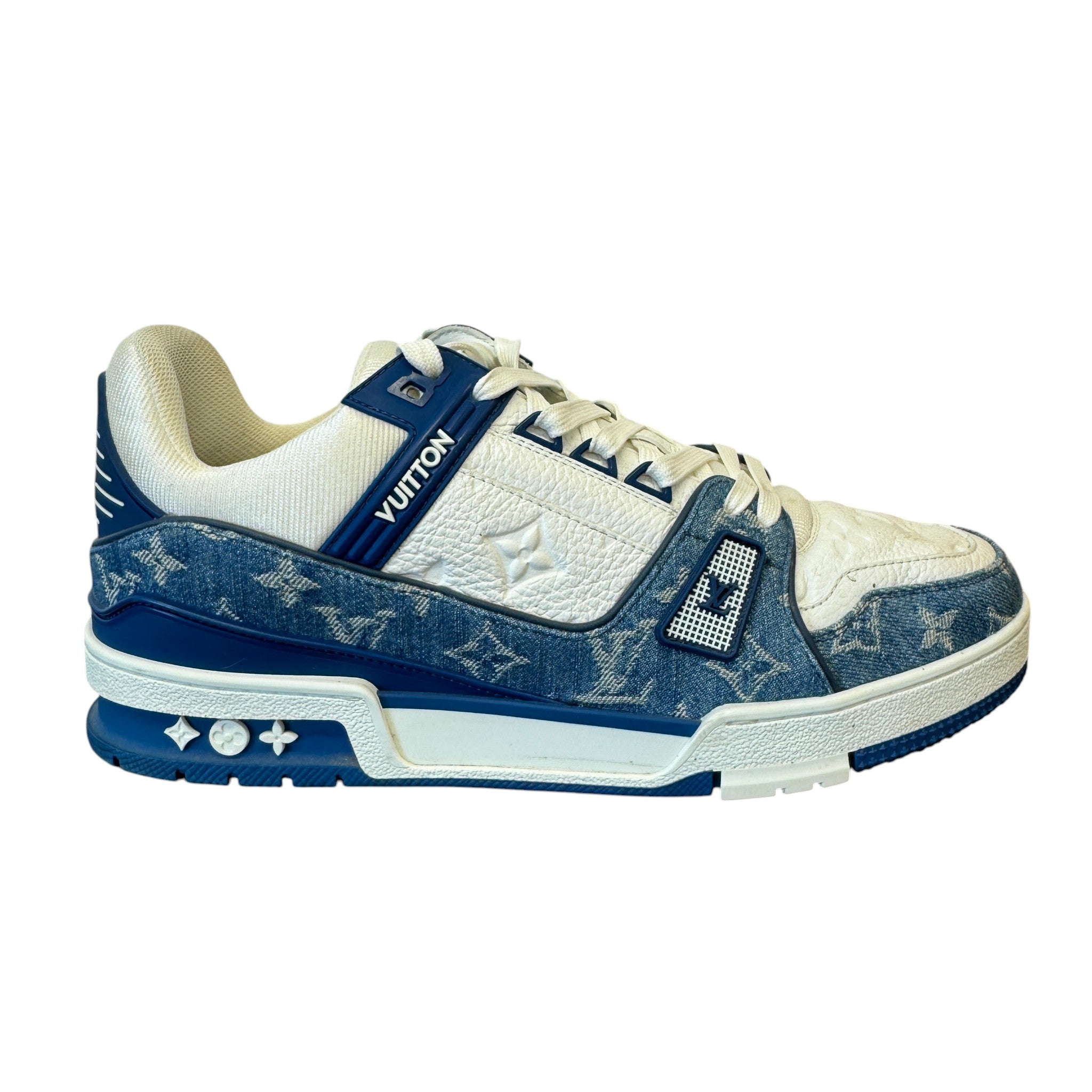 Men's Lv Low Trainers Blue Size EU 42 / UK 8