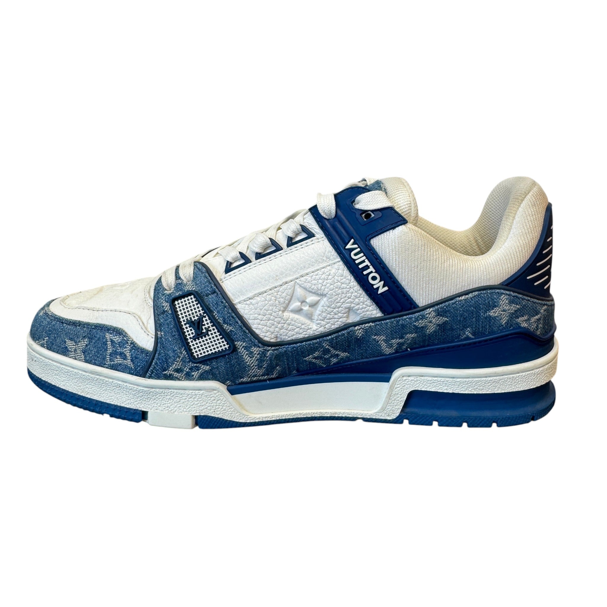 Men's Lv Low Trainers Blue Size EU 42 / UK 8