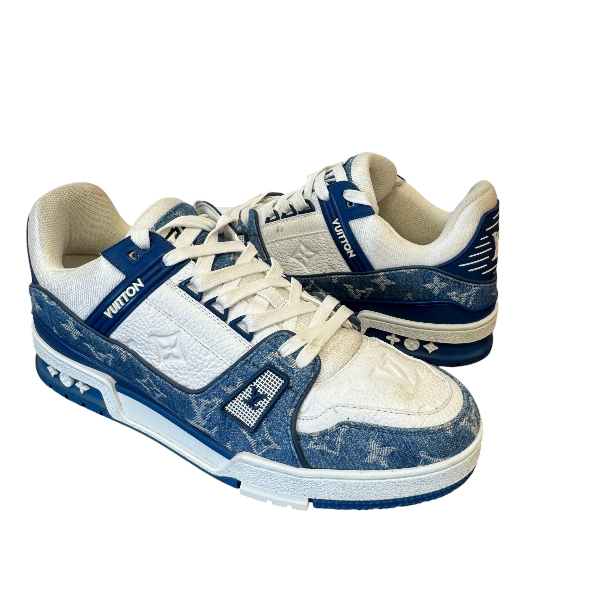 Men's Lv Low Trainers Blue Size EU 42 / UK 8
