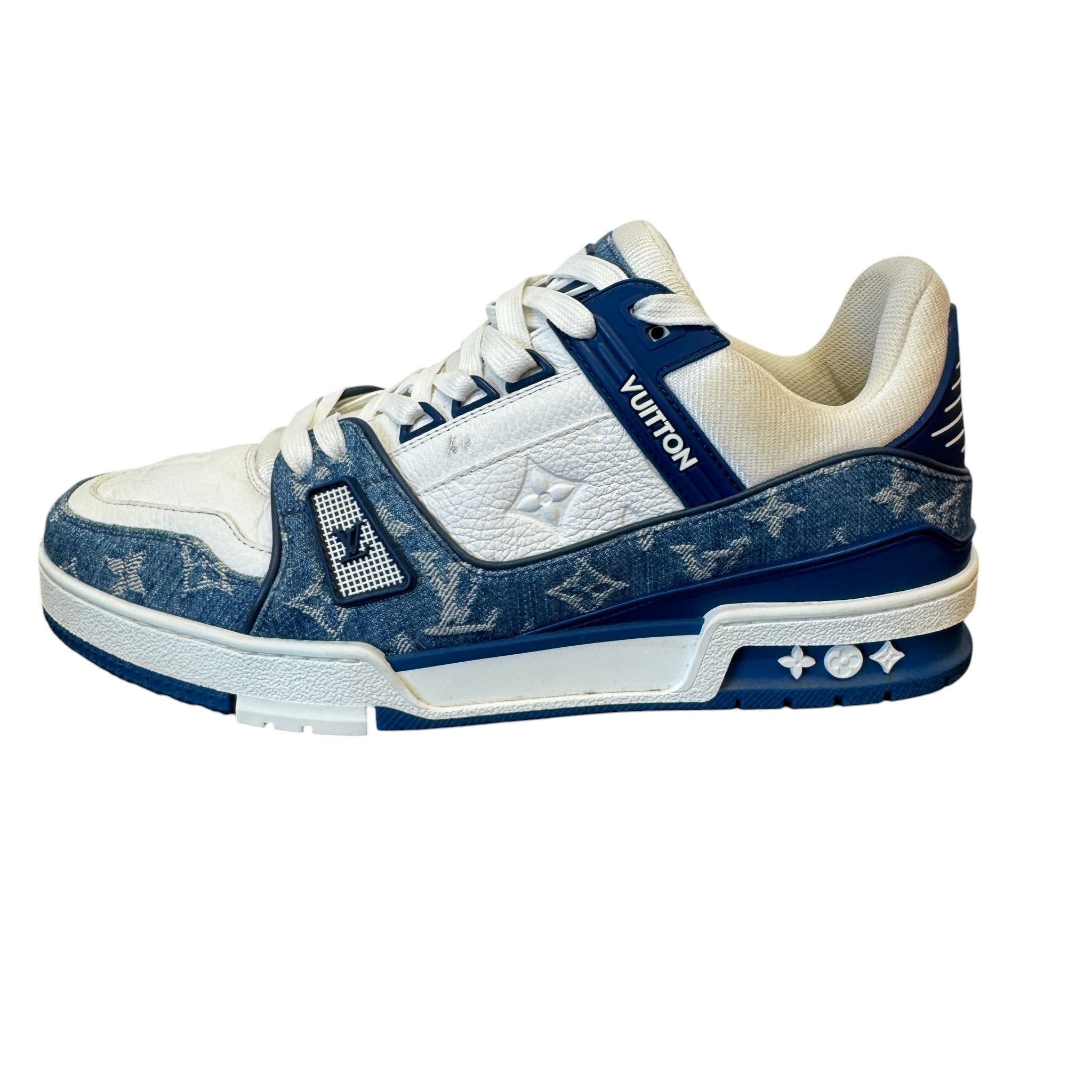 Men's Lv Low Trainers Blue Size EU 42 / UK 8