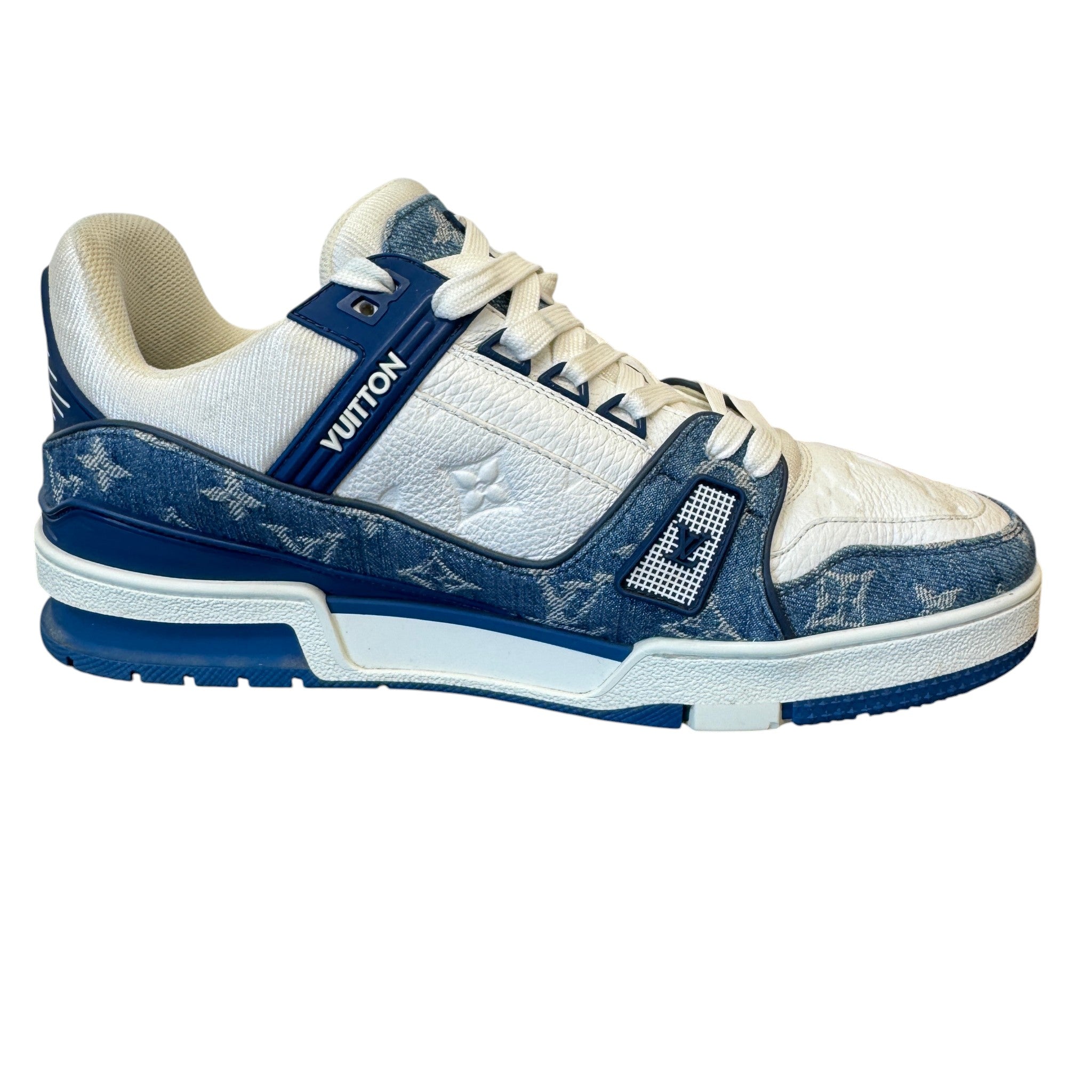 Men's Lv Low Trainers Blue Size EU 42 / UK 8