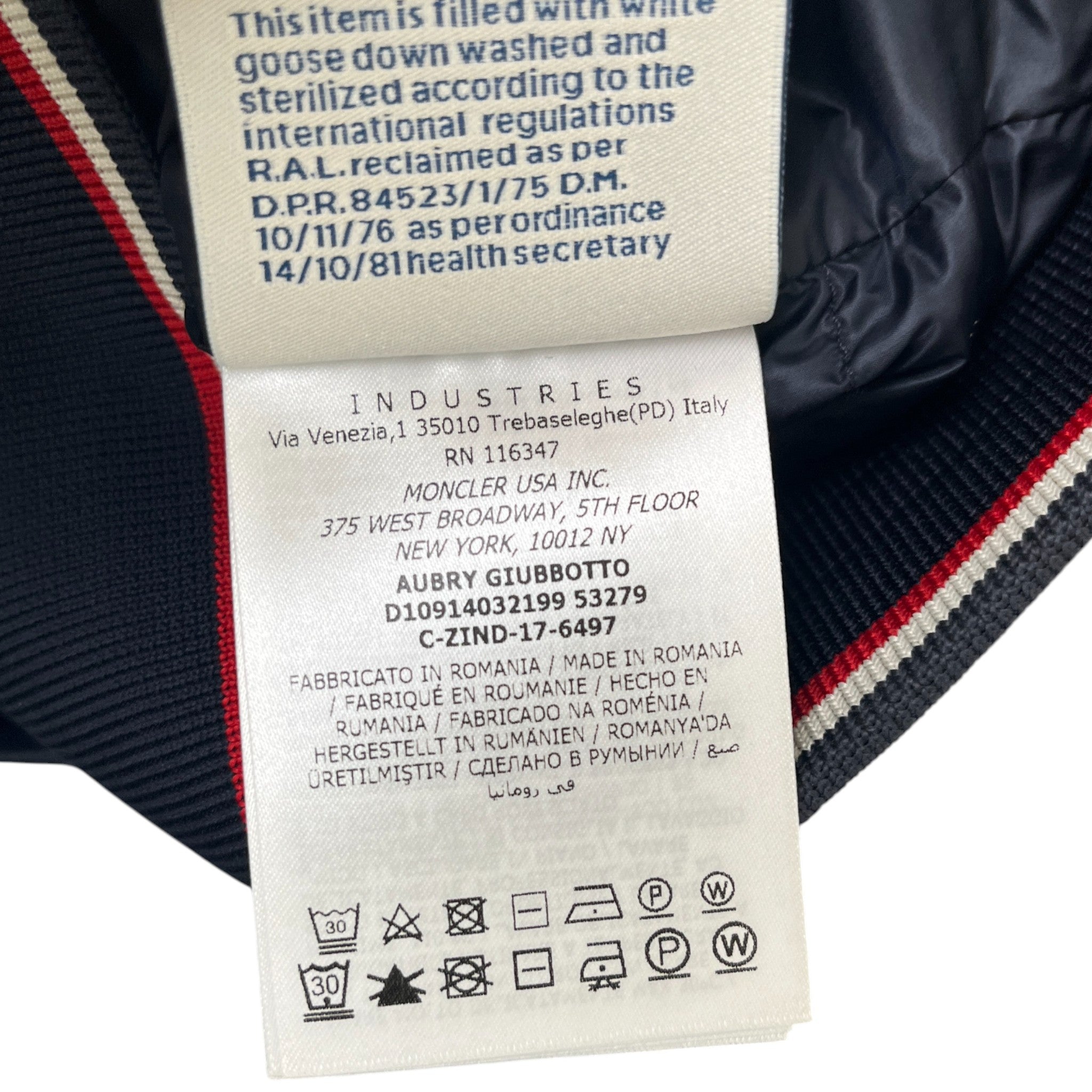 Men's Aubrey Jacket Navy Size 4 / XL