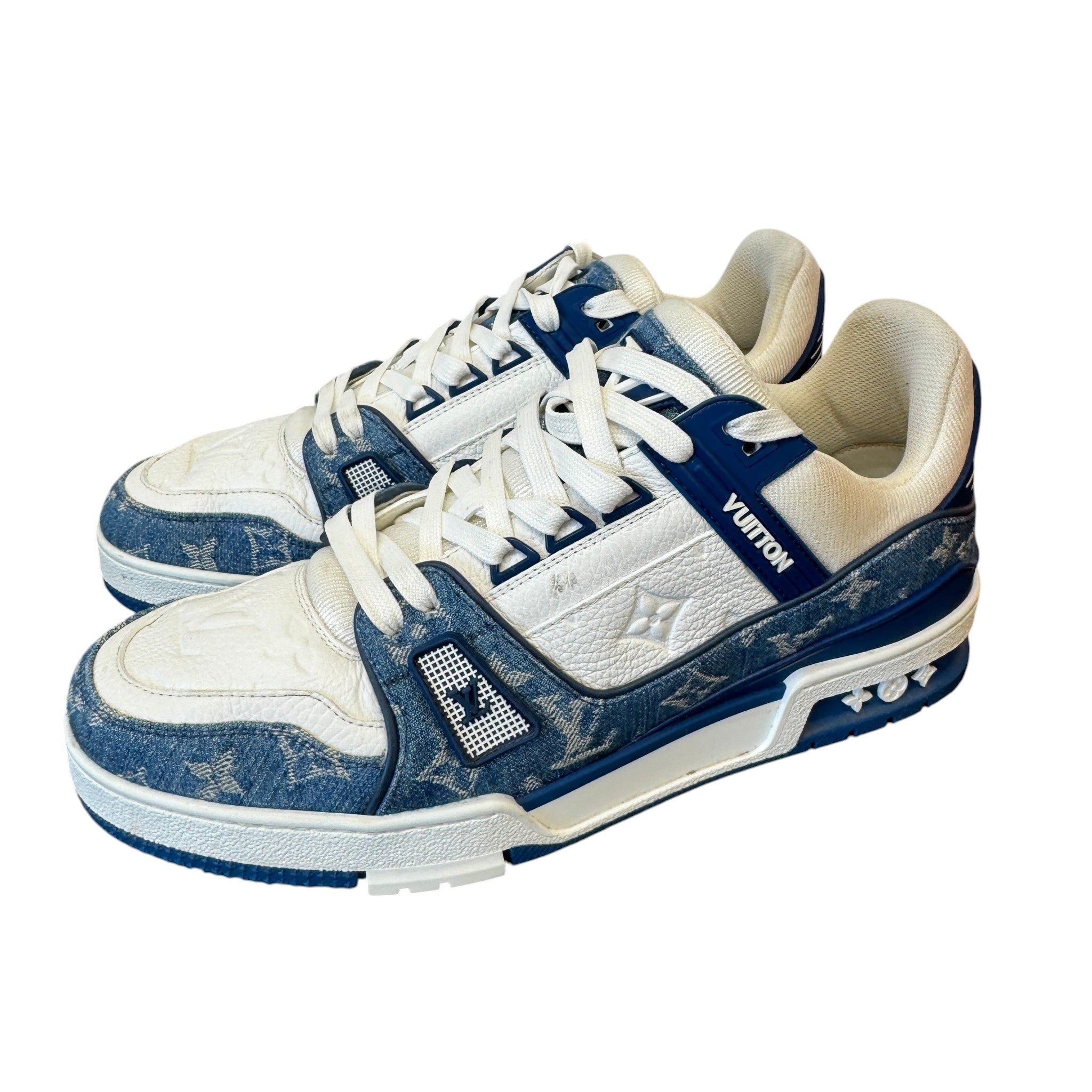 Men's Lv Low Trainers Blue Size EU 42 / UK 8