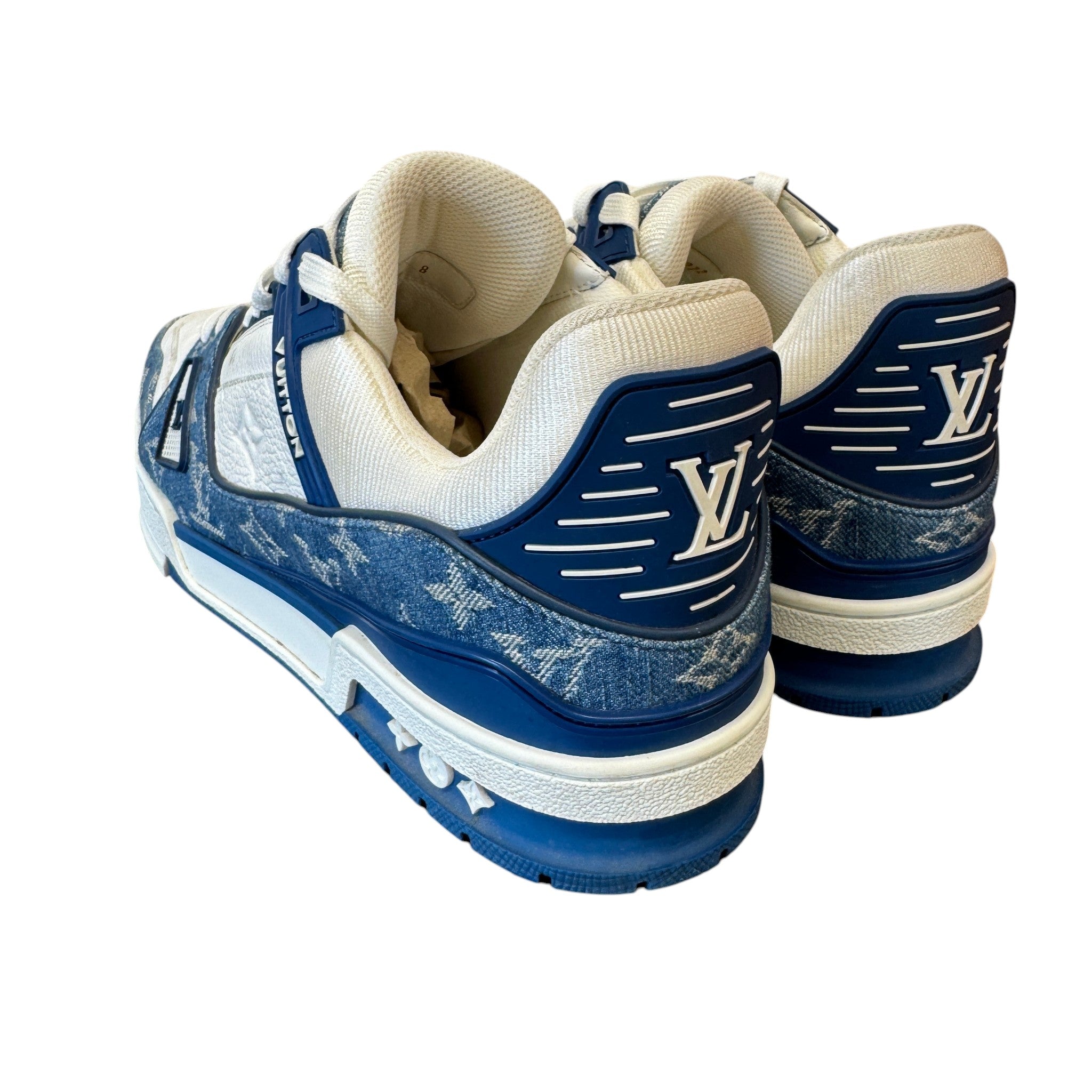 Men's Lv Low Trainers Blue Size EU 42 / UK 8
