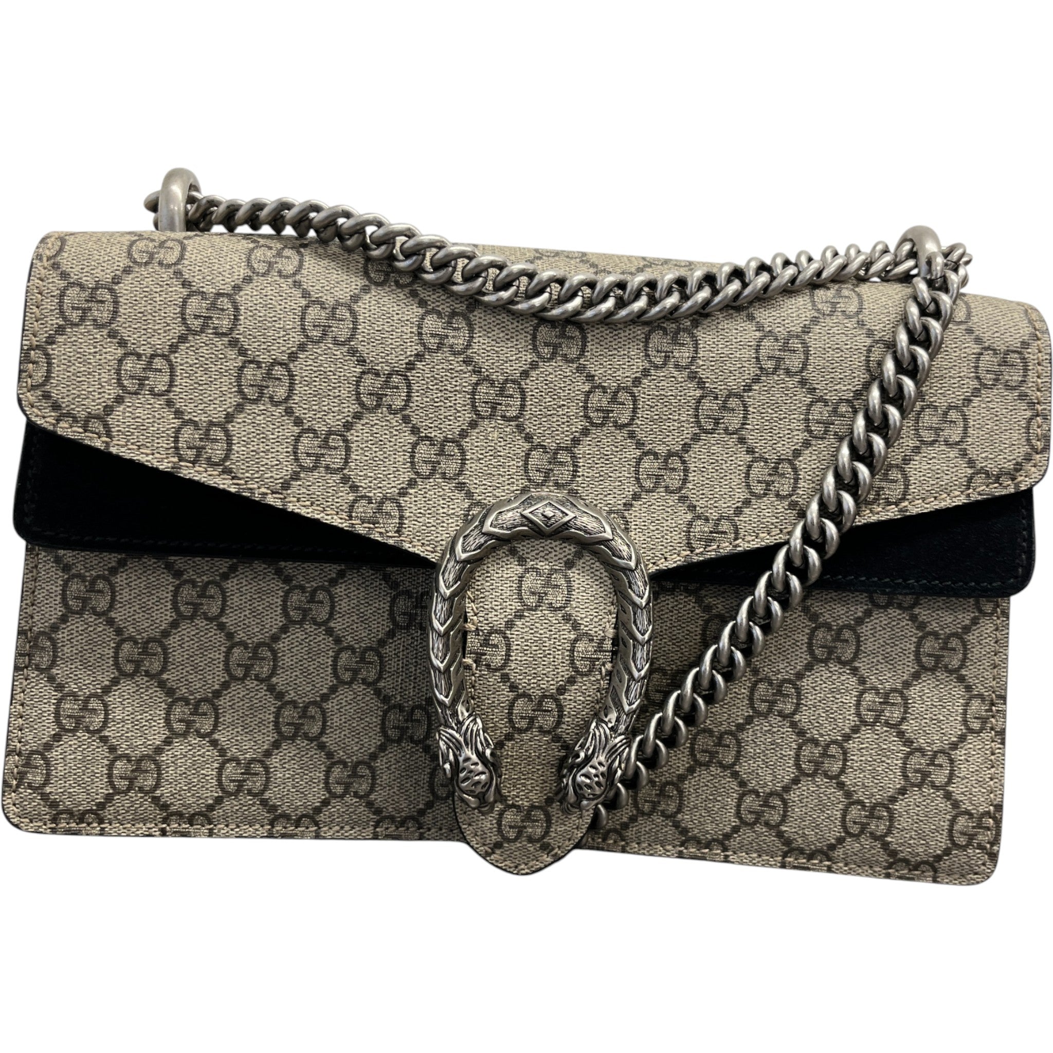 Women's Gg Supreme Dionysus Handbag Black