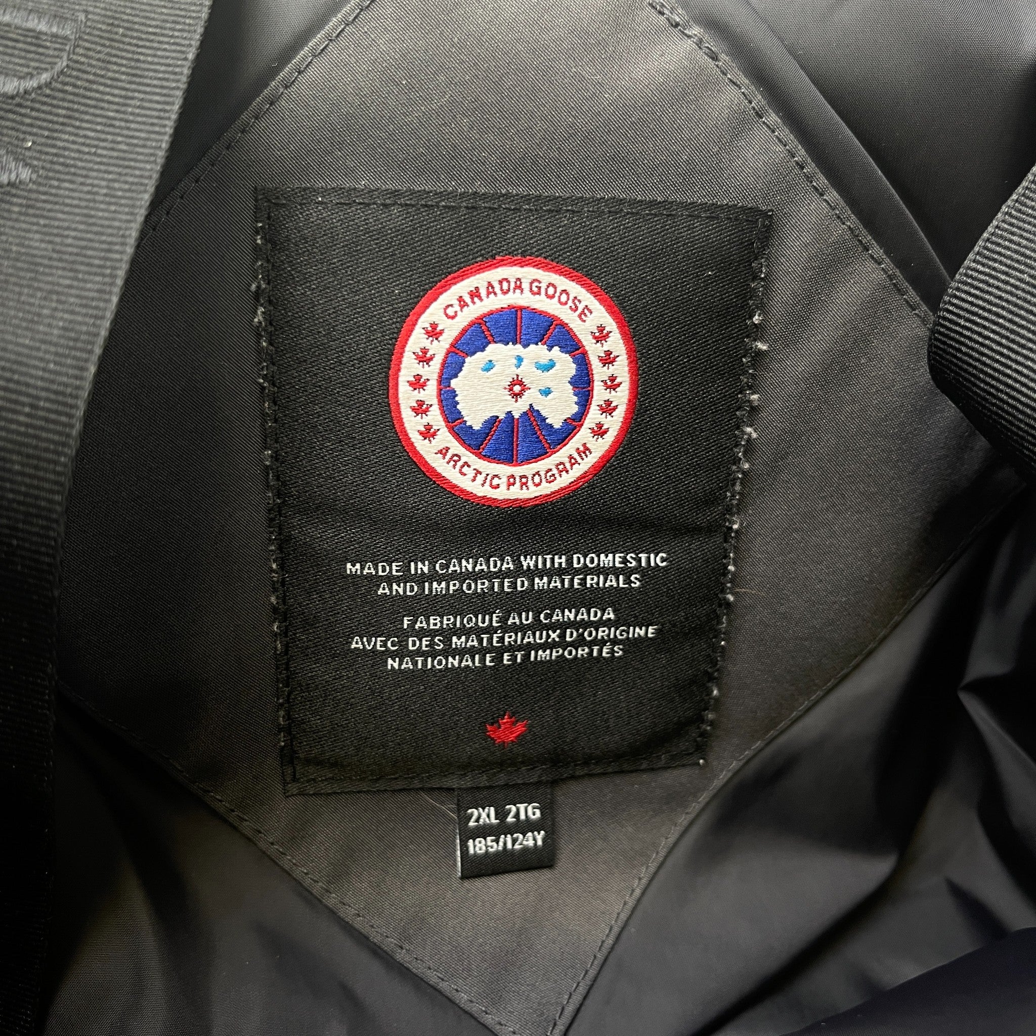 Men's Macmillan Down Jacket Grey Size XXL