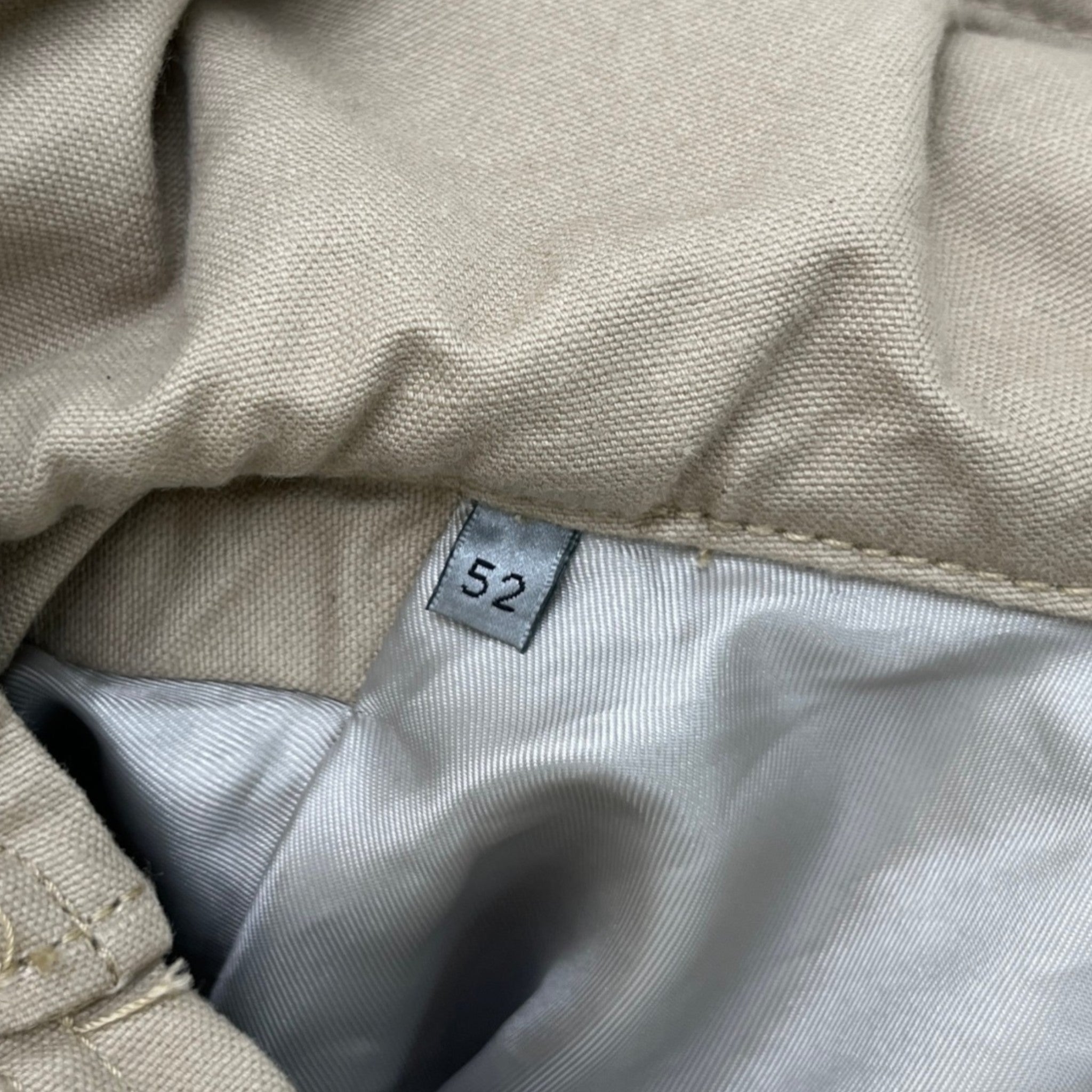 Men's Couture 1947 Embroidered Jacket Beige Size IT 52 / XL