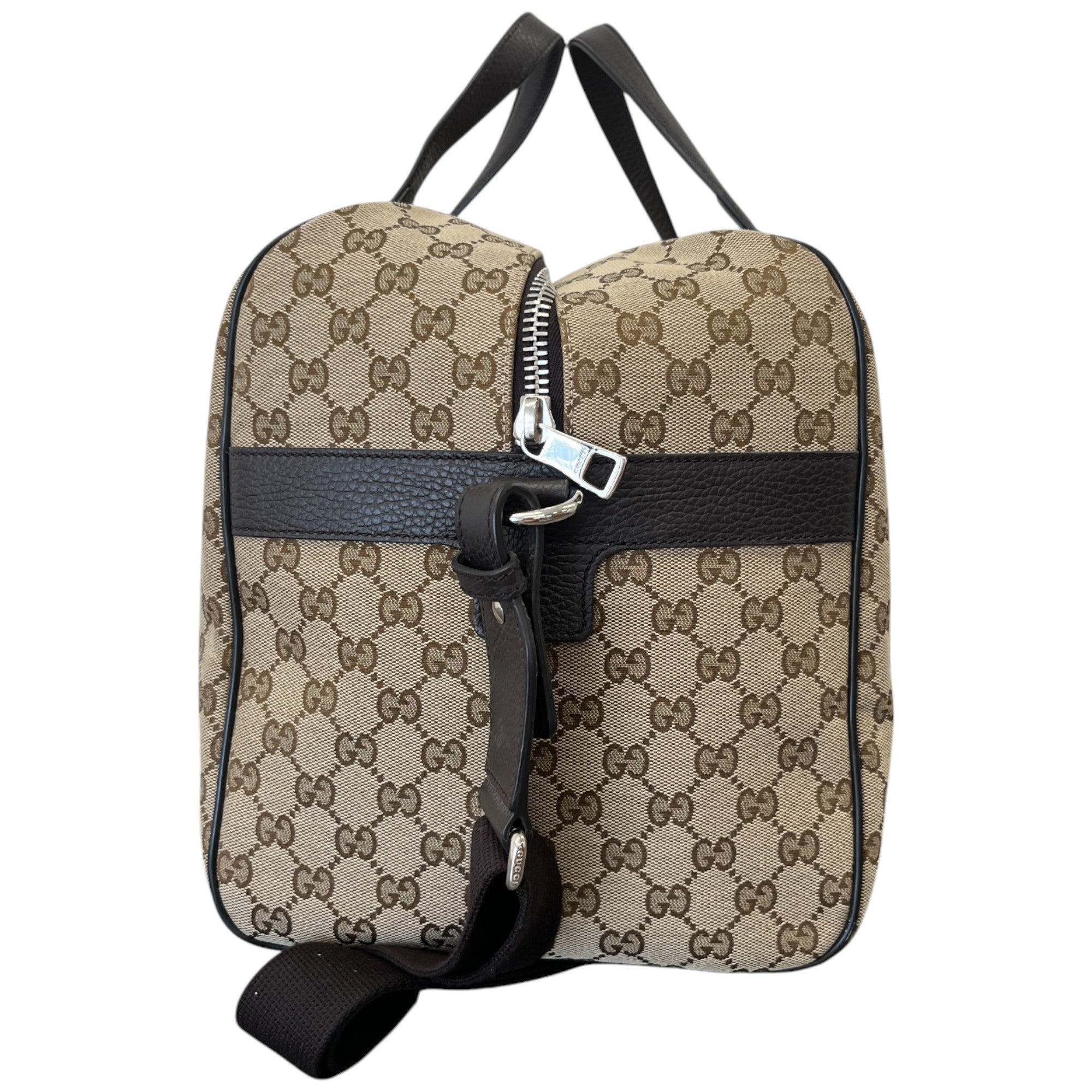 Gg Boston Duffle Bag Beige