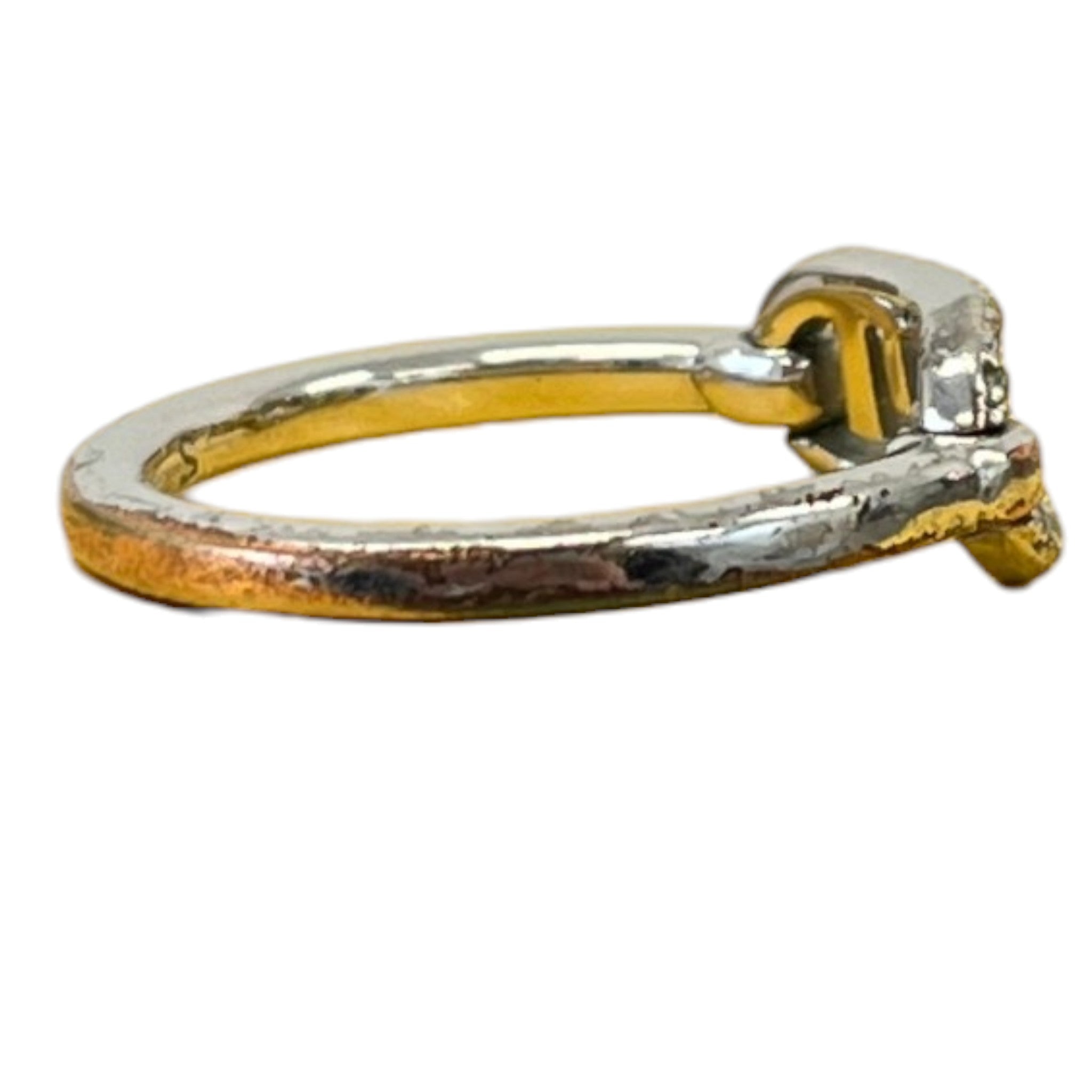 Women's Ff Logo Ring Silver