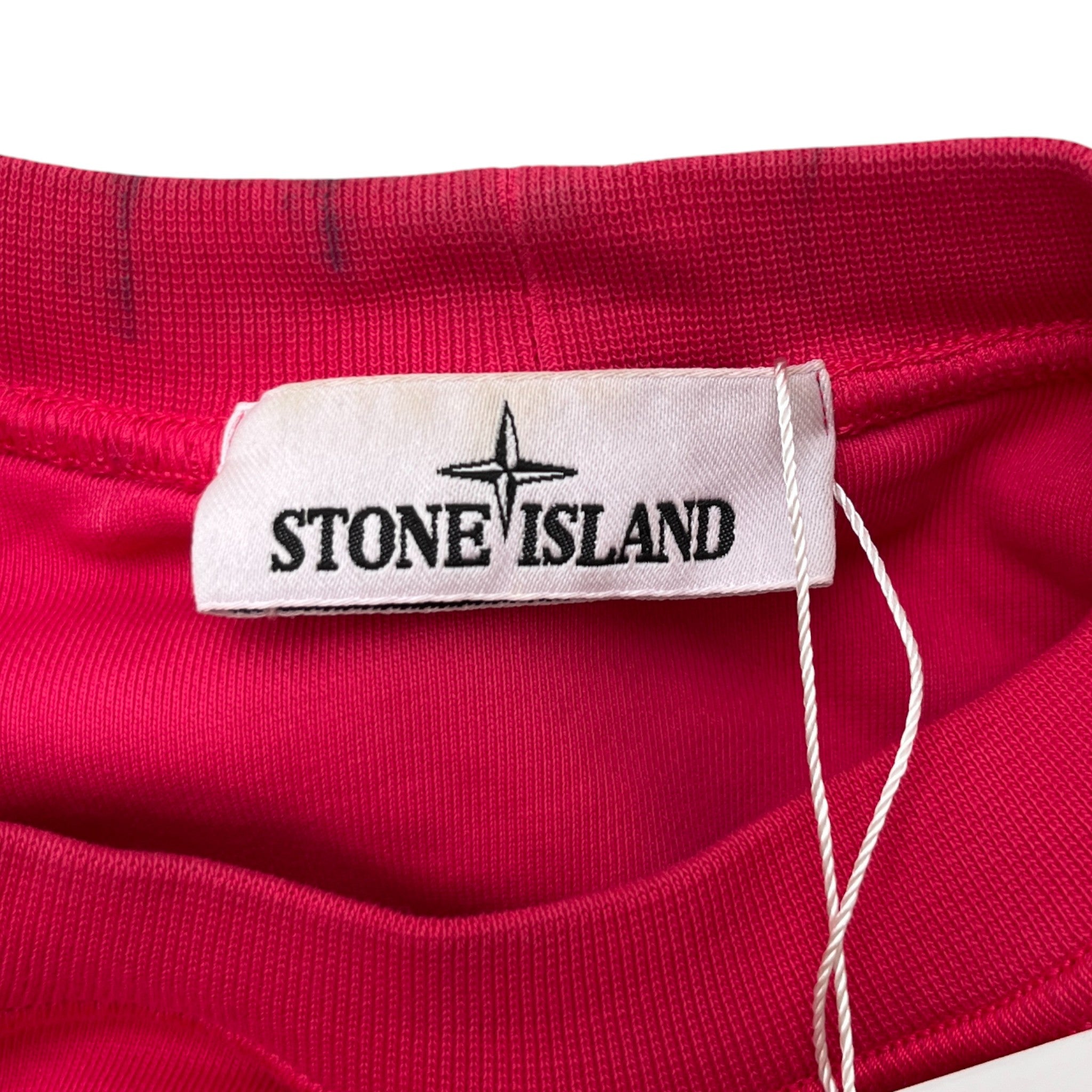 Men's Applique Logo Sweatshirt Pink Size S