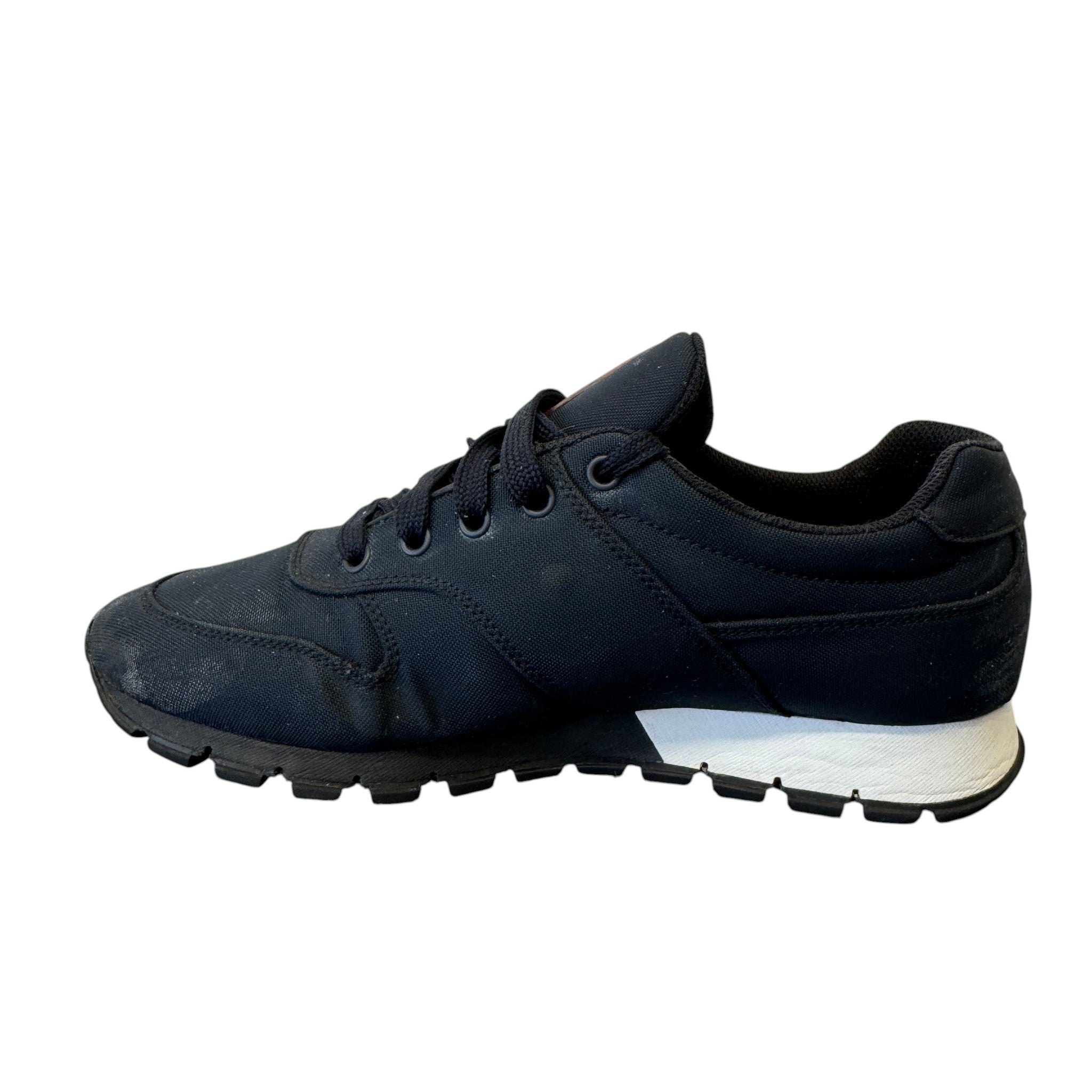 Men's Nylon Prax01 Low Trainers Navy Size EU 40 / UK 6