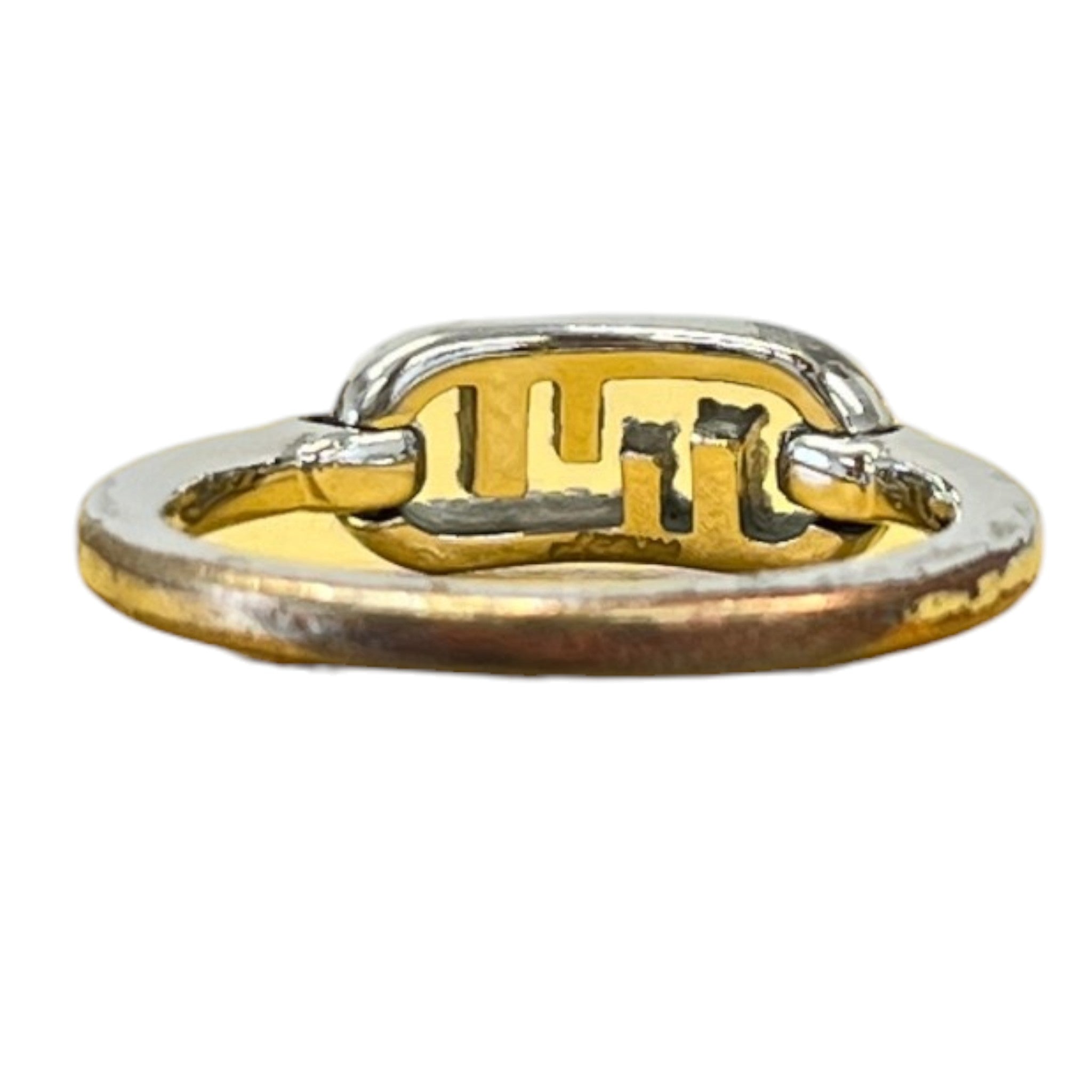 Women's Ff Logo Ring Silver