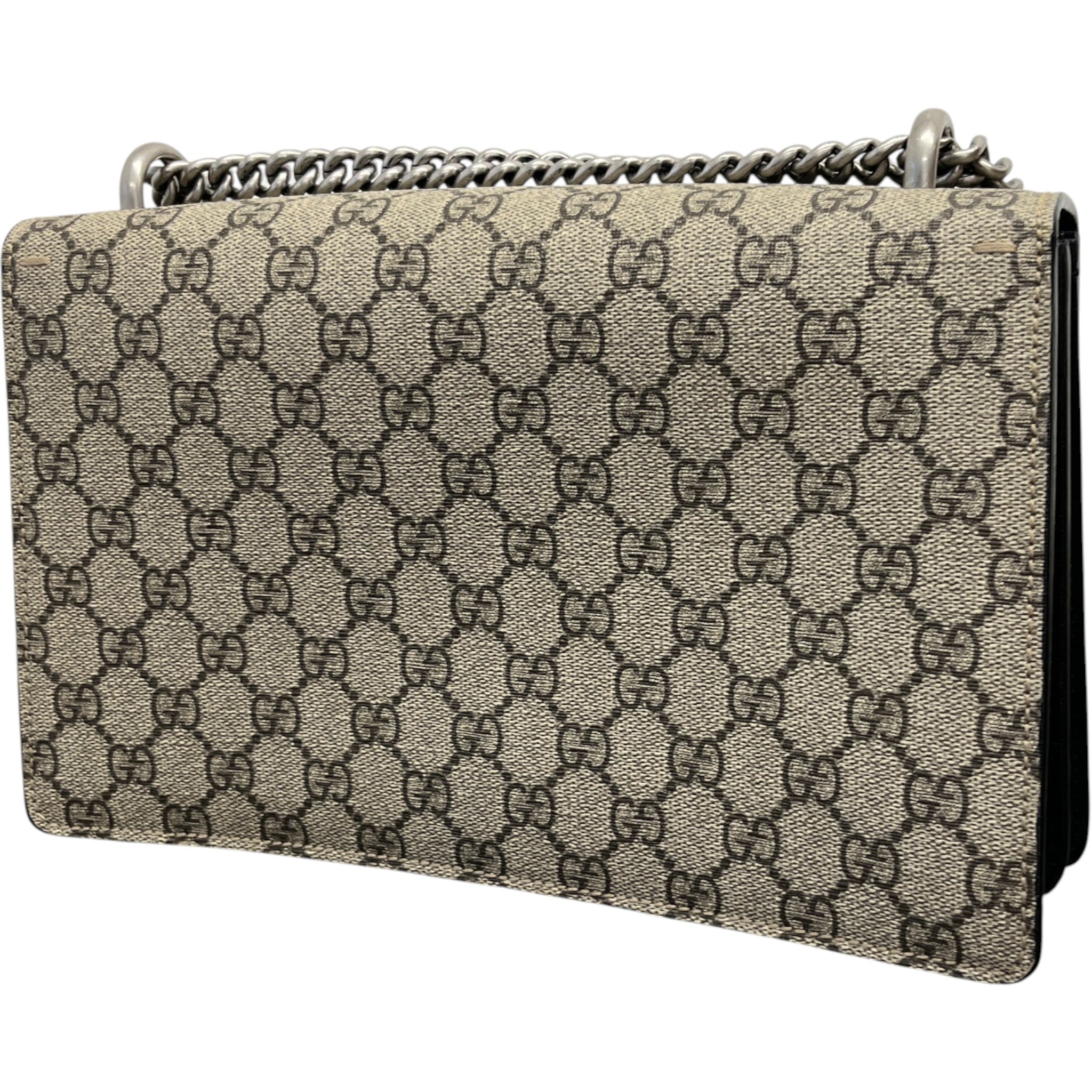Women's Gg Supreme Dionysus Handbag Black