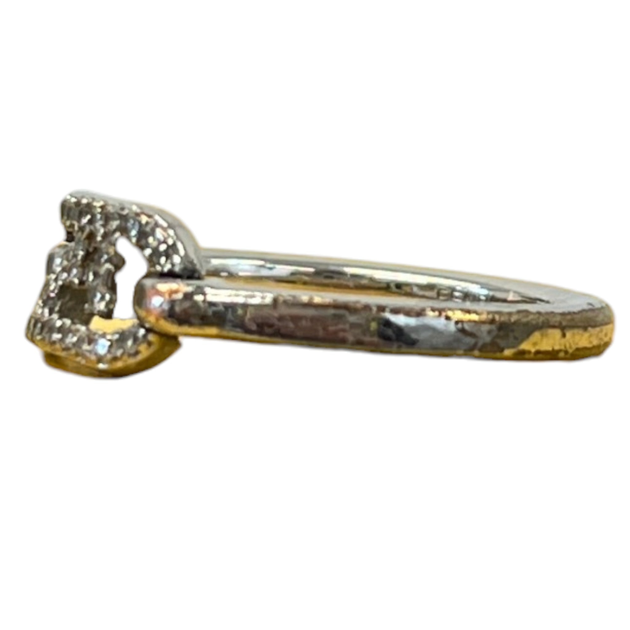 Women's Ff Logo Ring Silver