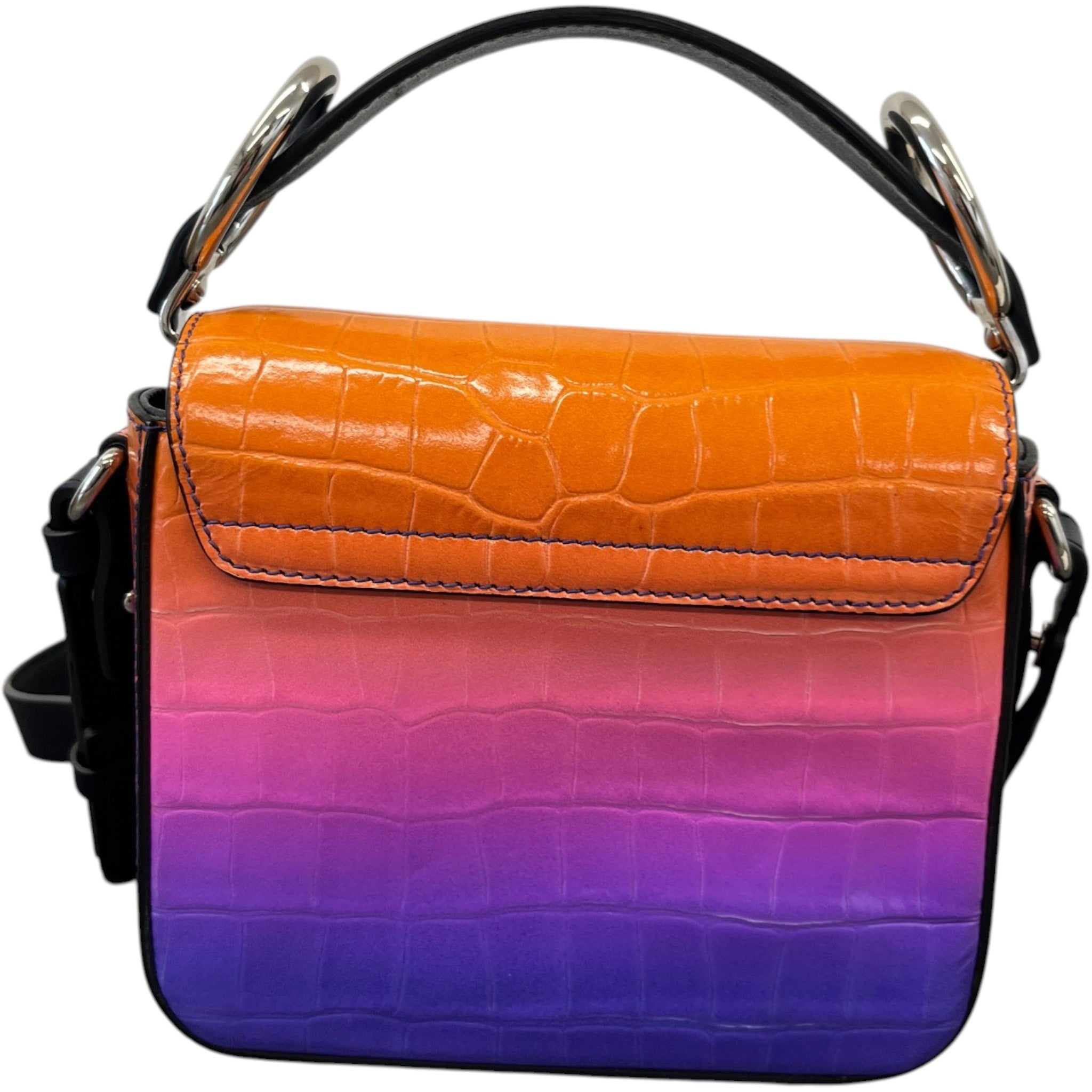 Women's Mini Top Handle Handbag Orange