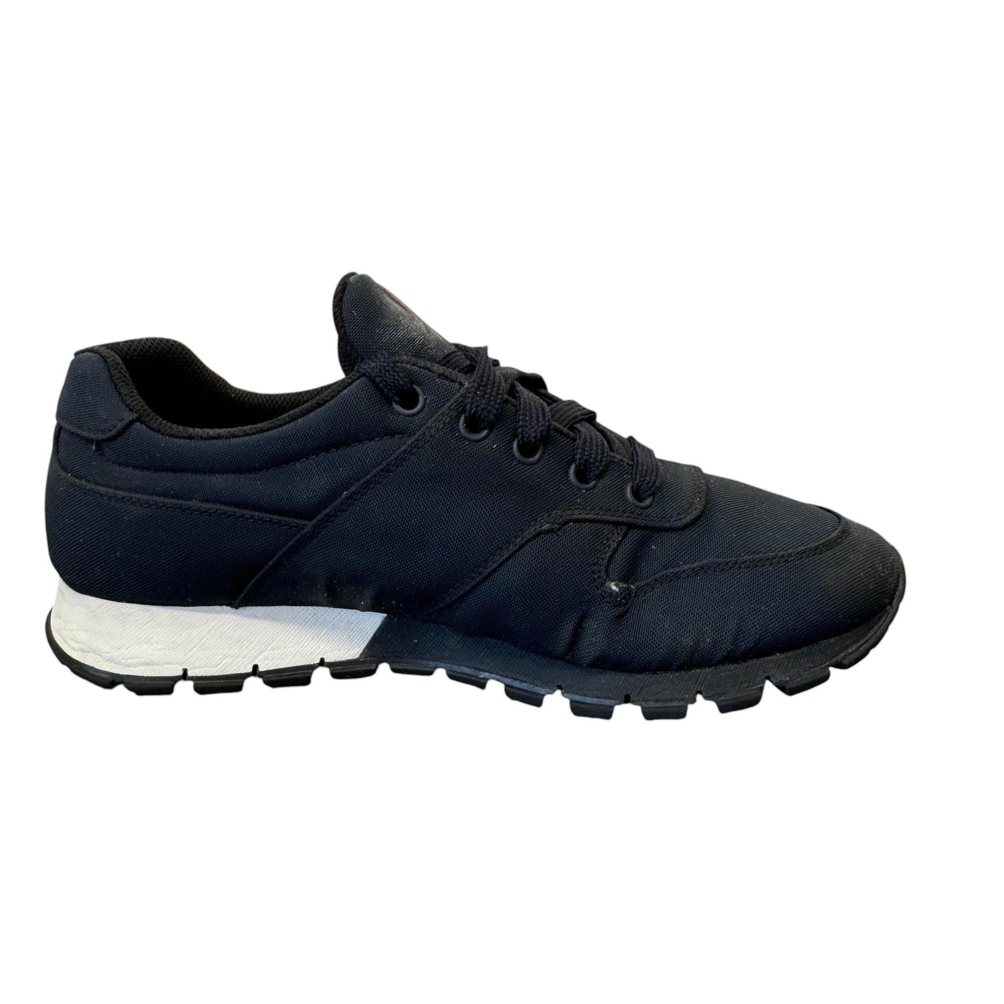 Men's Nylon Prax01 Low Trainers Navy Size EU 40 / UK 6