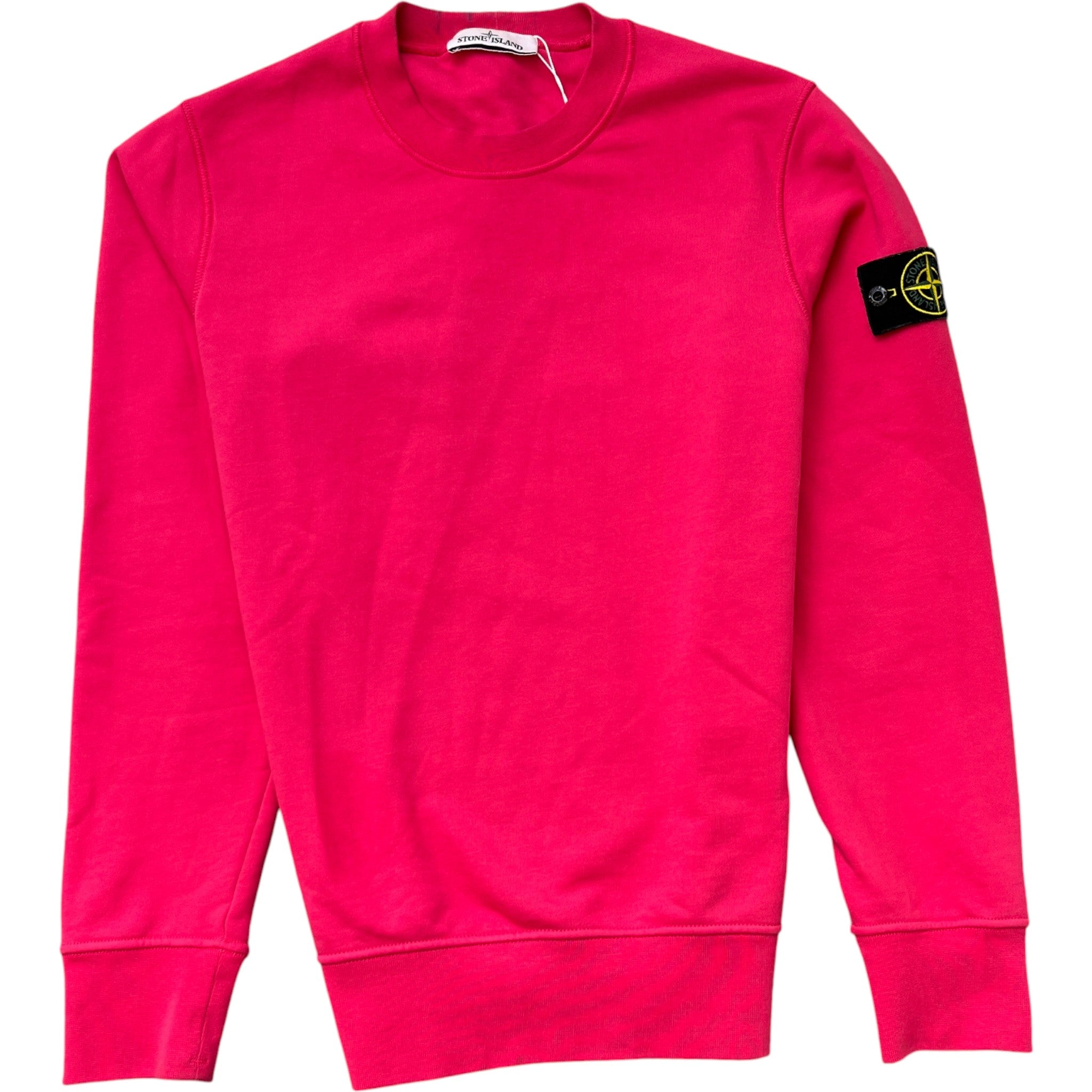 Men's Applique Logo Sweatshirt Pink Size S