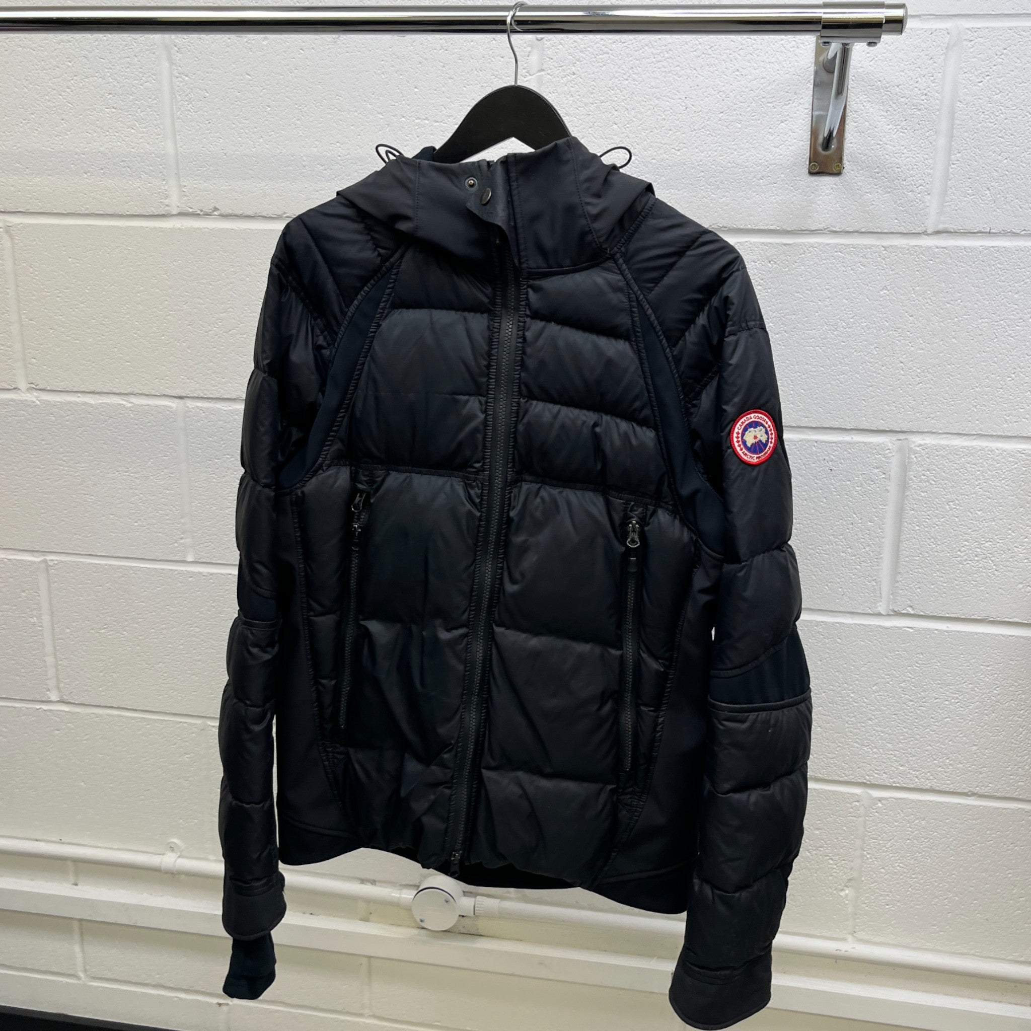 Men's Hybridge Sutton Down Jacket Black Size M