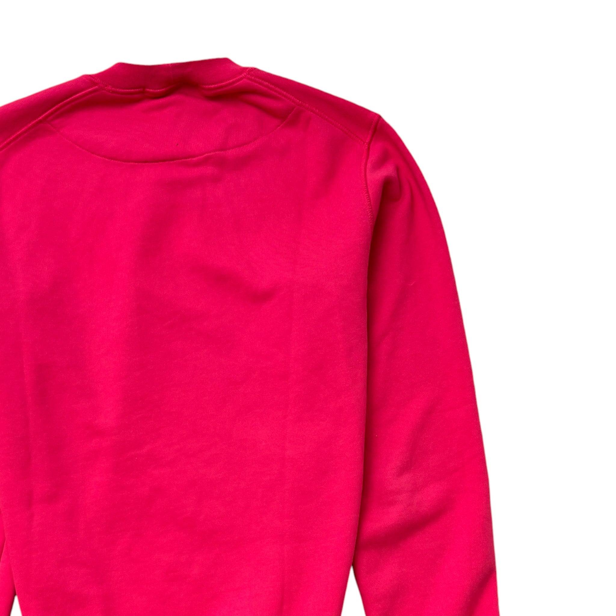 Men's Applique Logo Sweatshirt Pink Size S