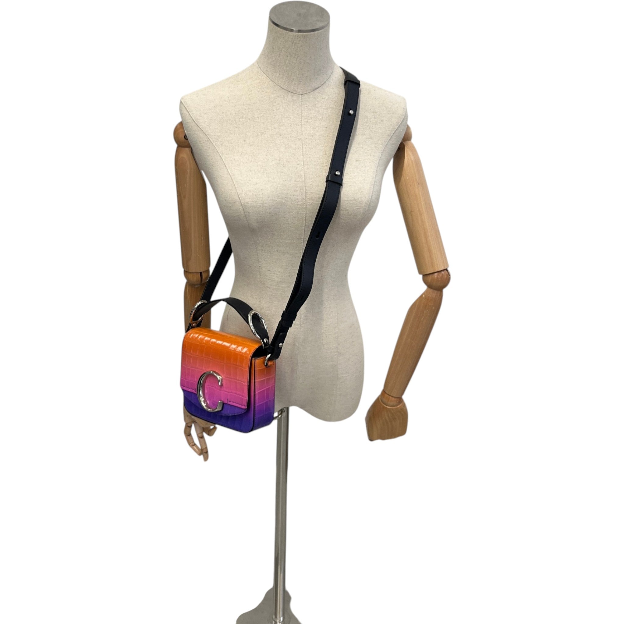 Women's Mini Top Handle Handbag Orange