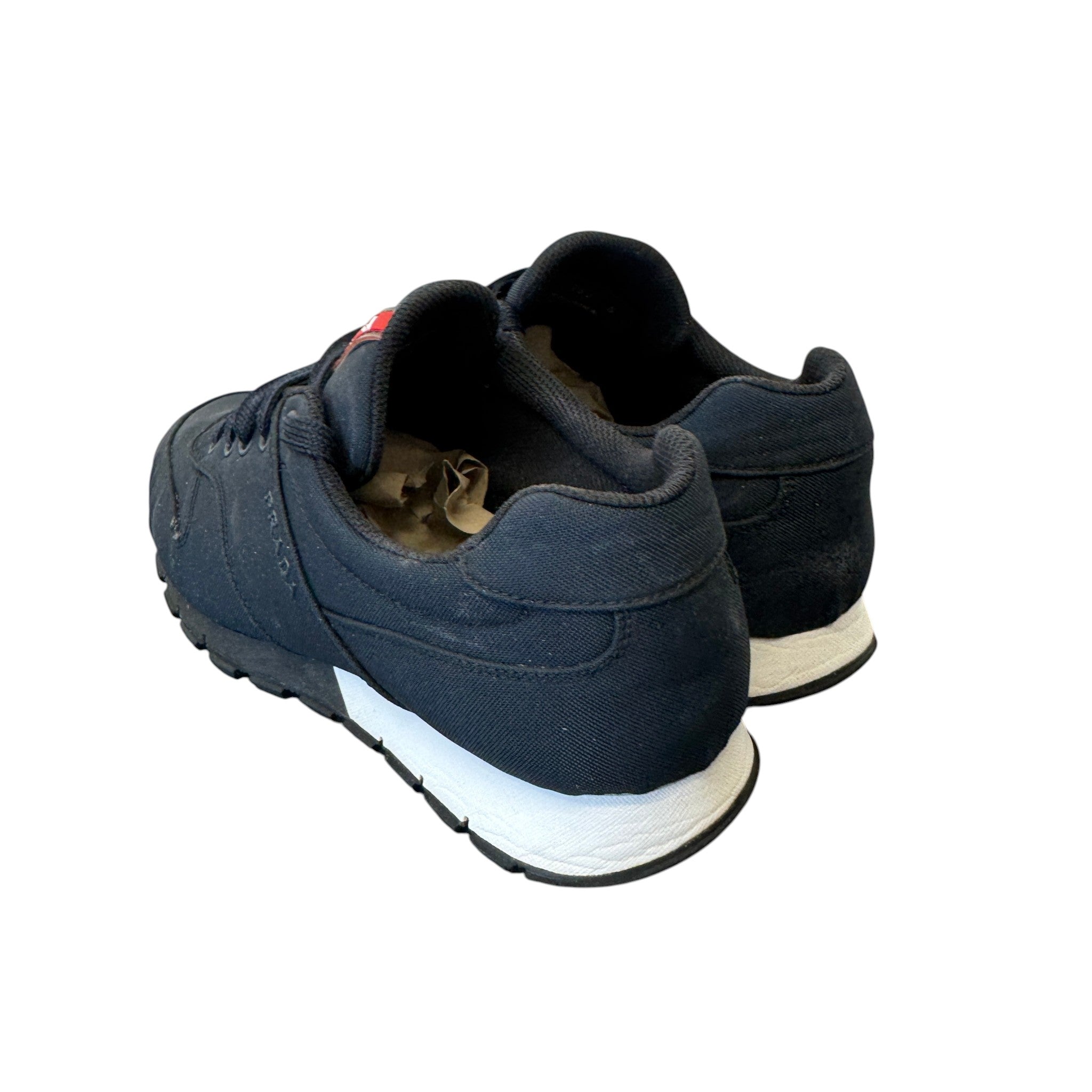 Men's Nylon Prax01 Low Trainers Navy Size EU 40 / UK 6