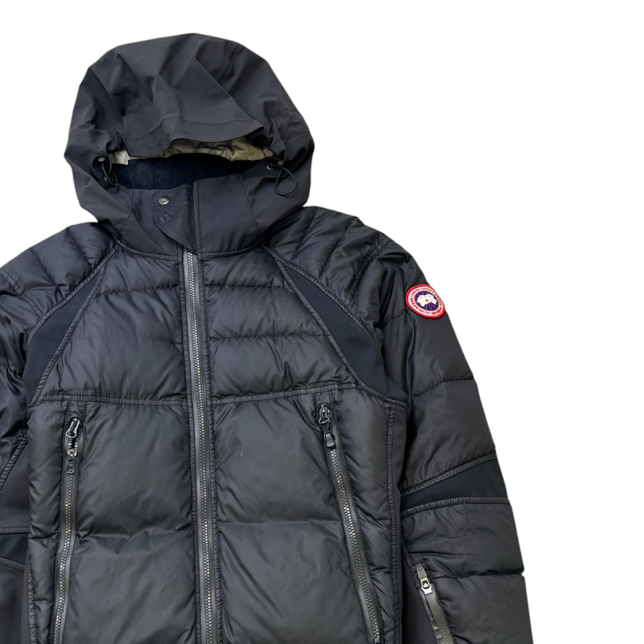 Men's Hybridge Sutton Down Jacket Black Size M