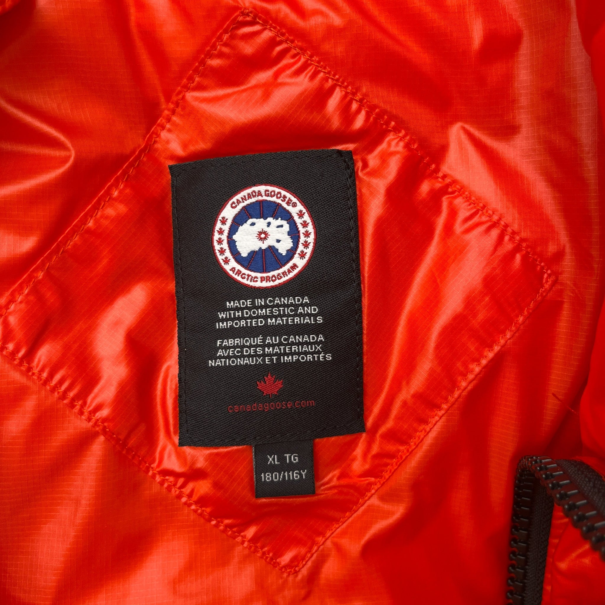 Men's Crofton Gilet Orange Size XL