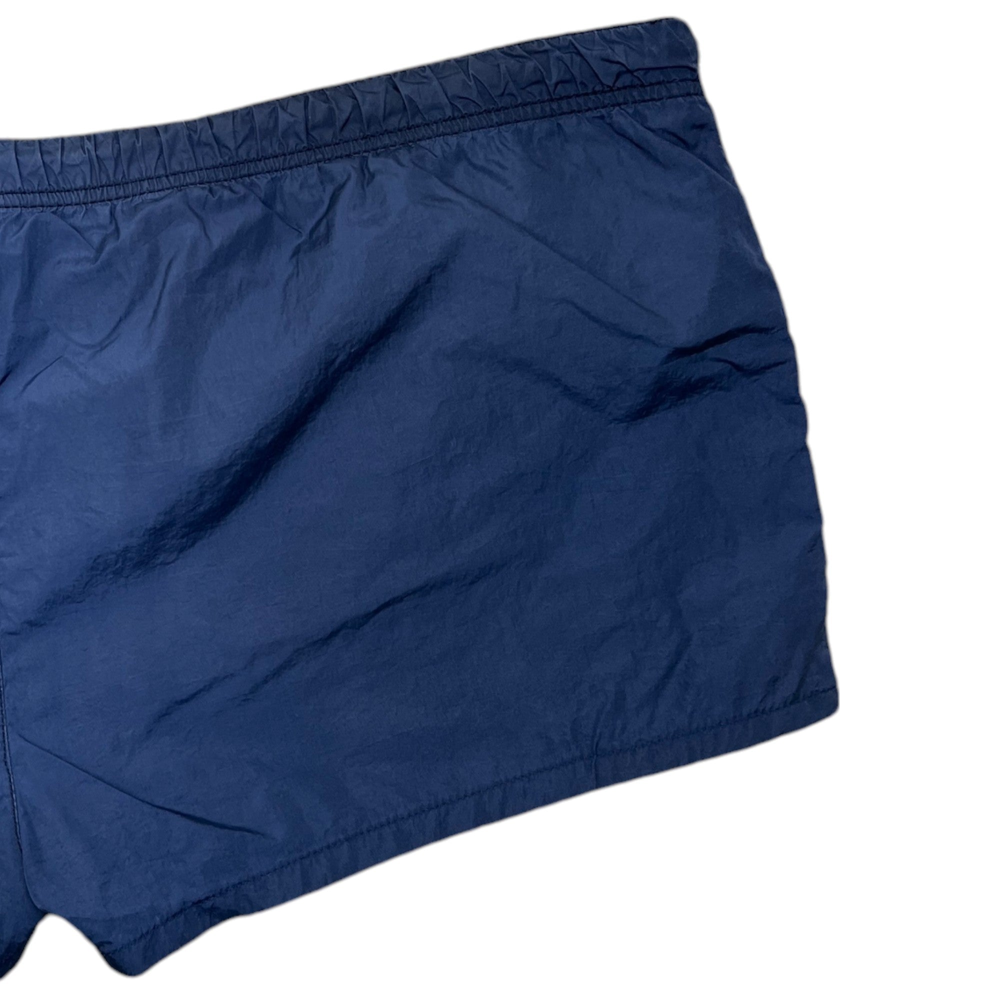 Men's Rubber Logo Swim Shorts Navy Size W36 / IT 52