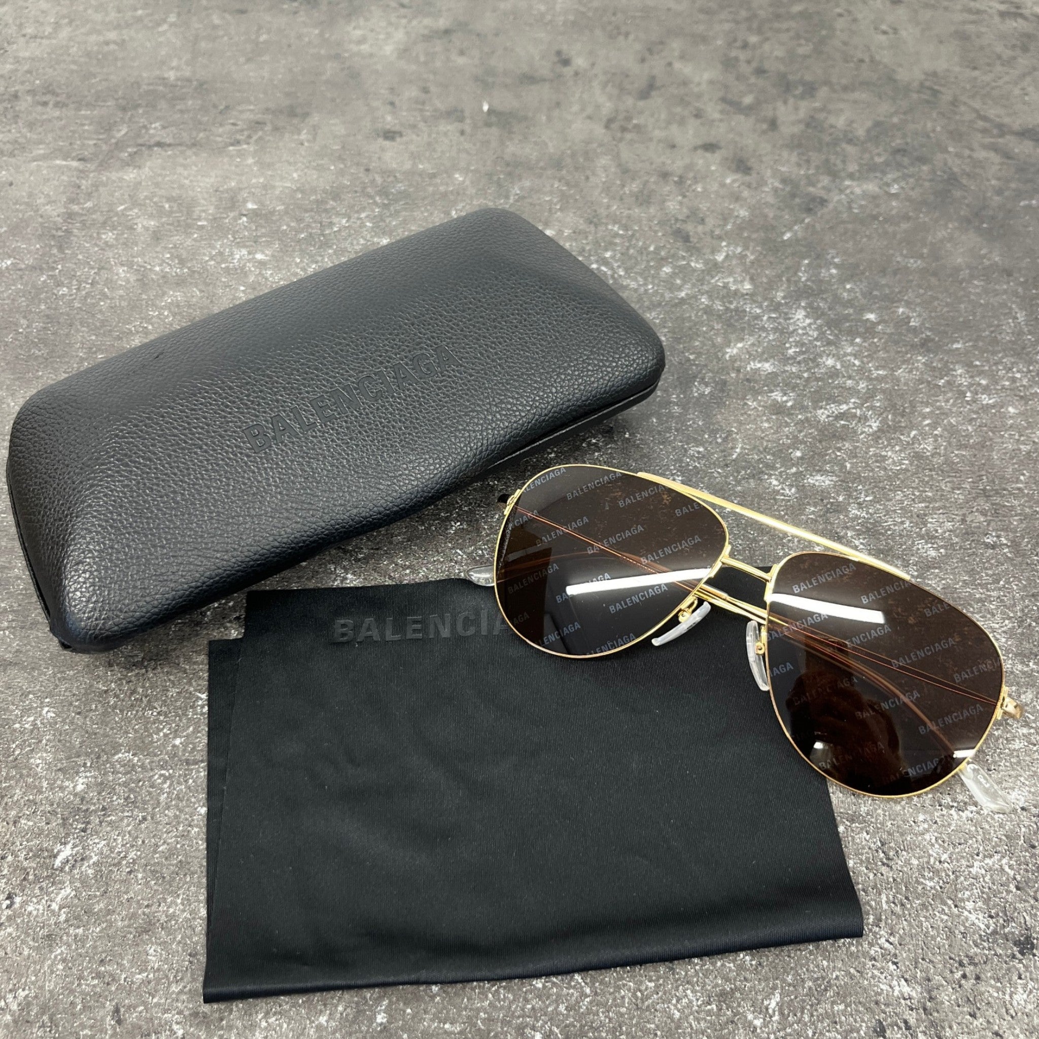 Men's Bb0013S Aviator Sunglasses Gold