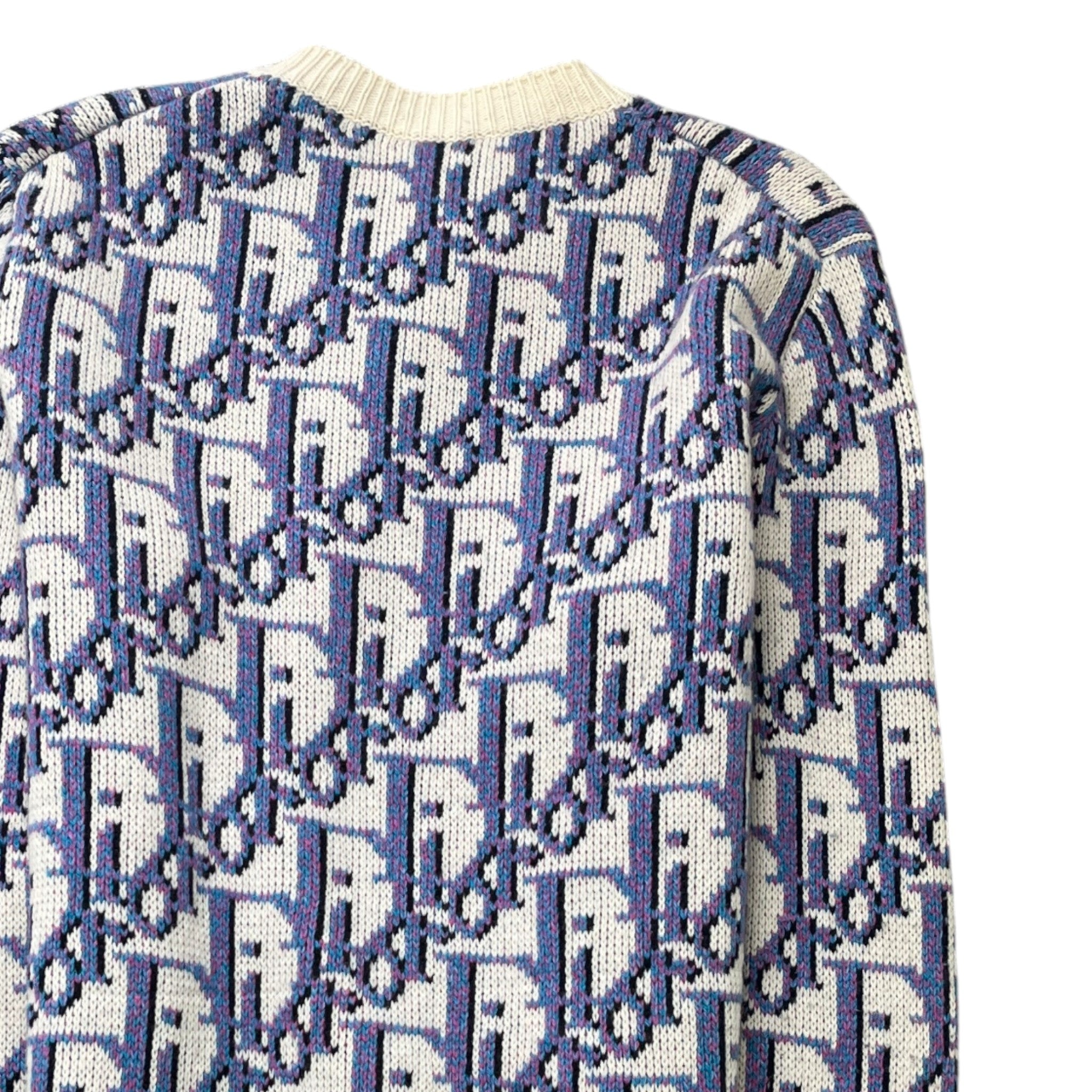 Men's Oblique Jumper Multi-Coloured Size M