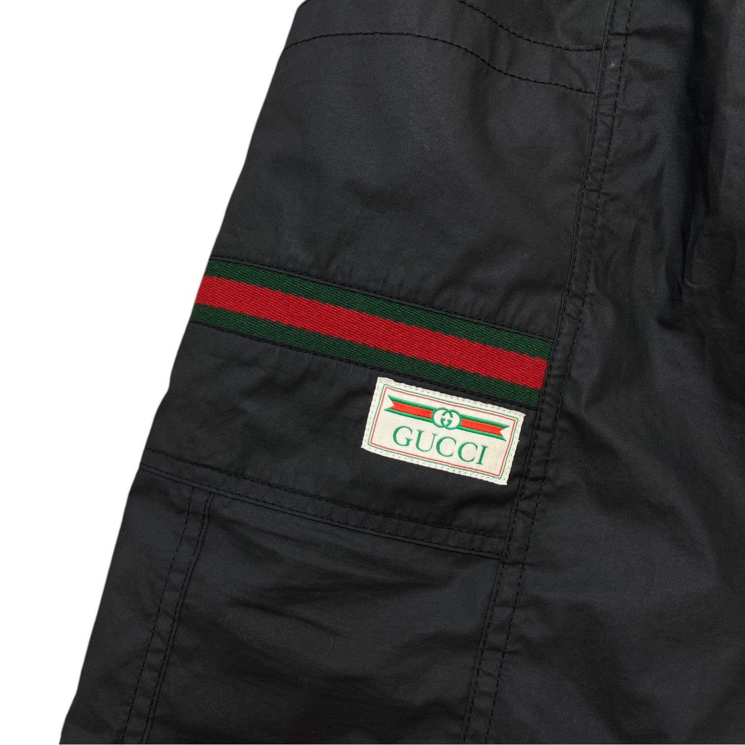 Men's Web Logo Shorts Black Size IT 48 / UK 32