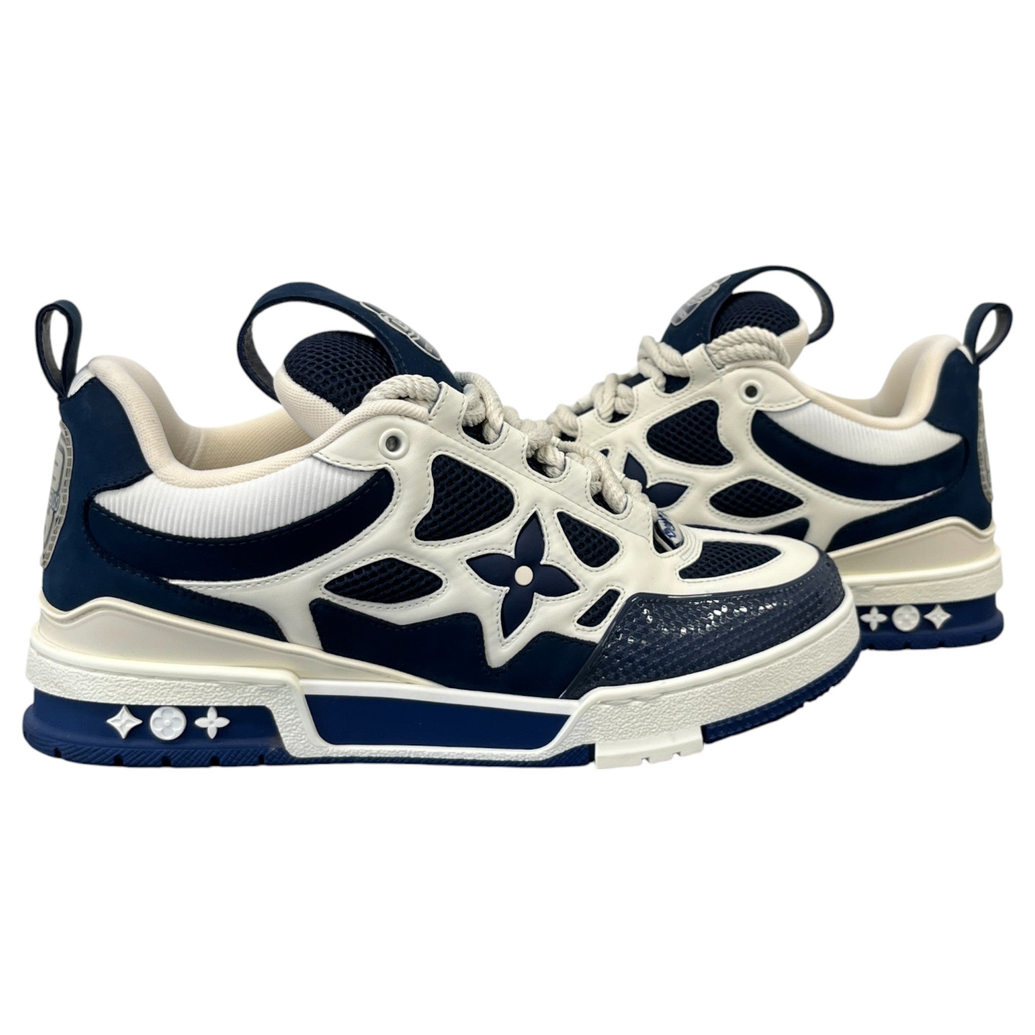 Men's Lv Skate Low Trainers Blue Size EU 41 / UK 7