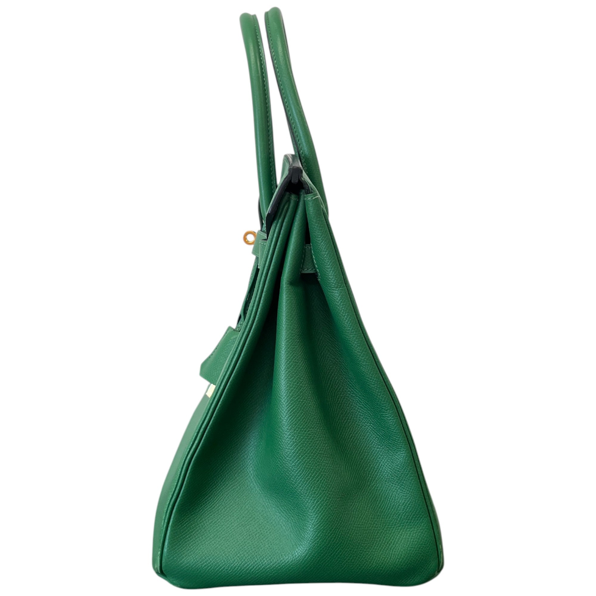 Women's Birkin 35 Epsom Leather Handbag Green