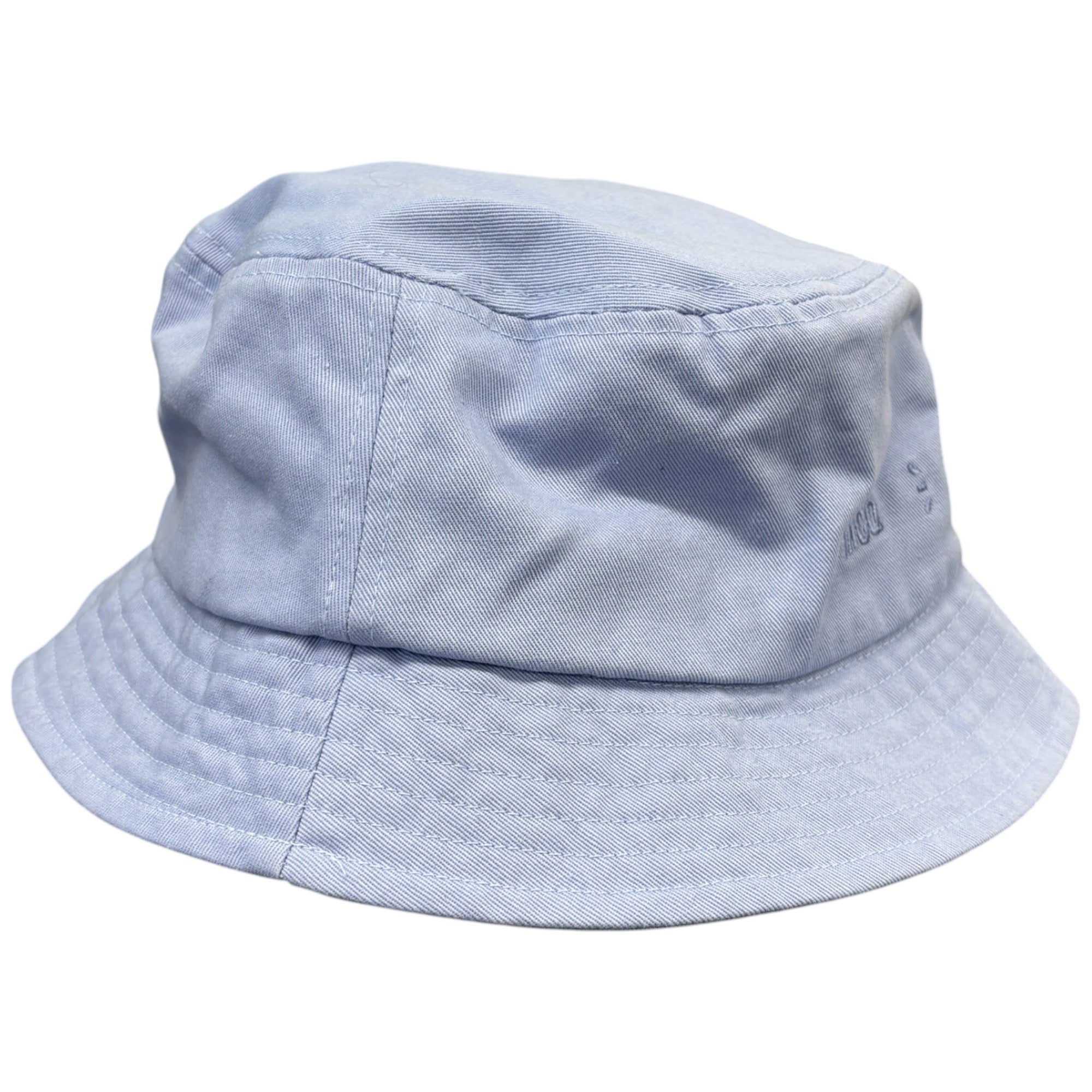 Men's Embroidered Logo Bucket Hat Purple Size L